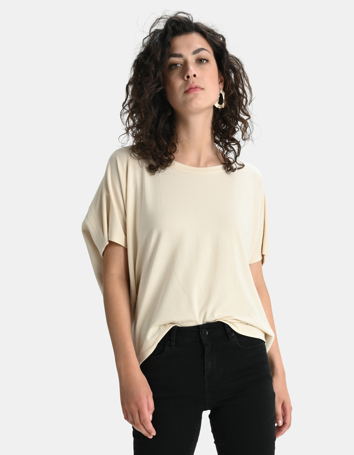 Loose Combine T-shirt SHOEBY WOMEN