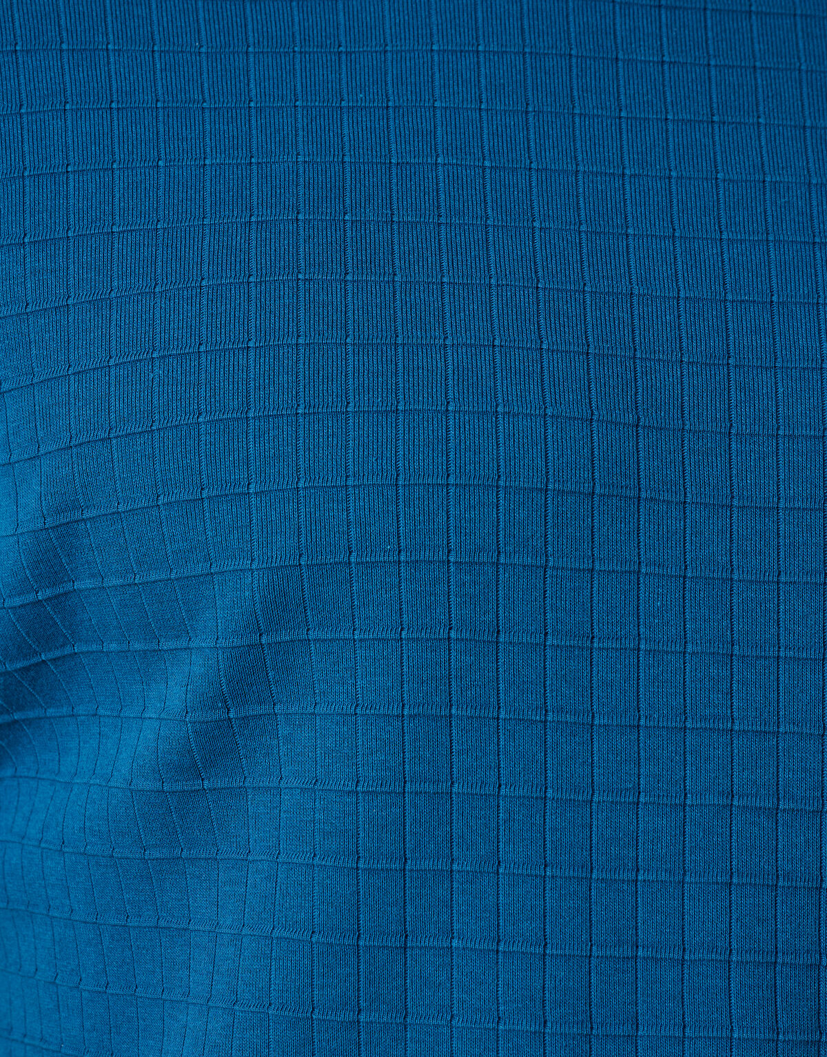 Structuur T-shirt Donkerblauw SHOEBY MEN