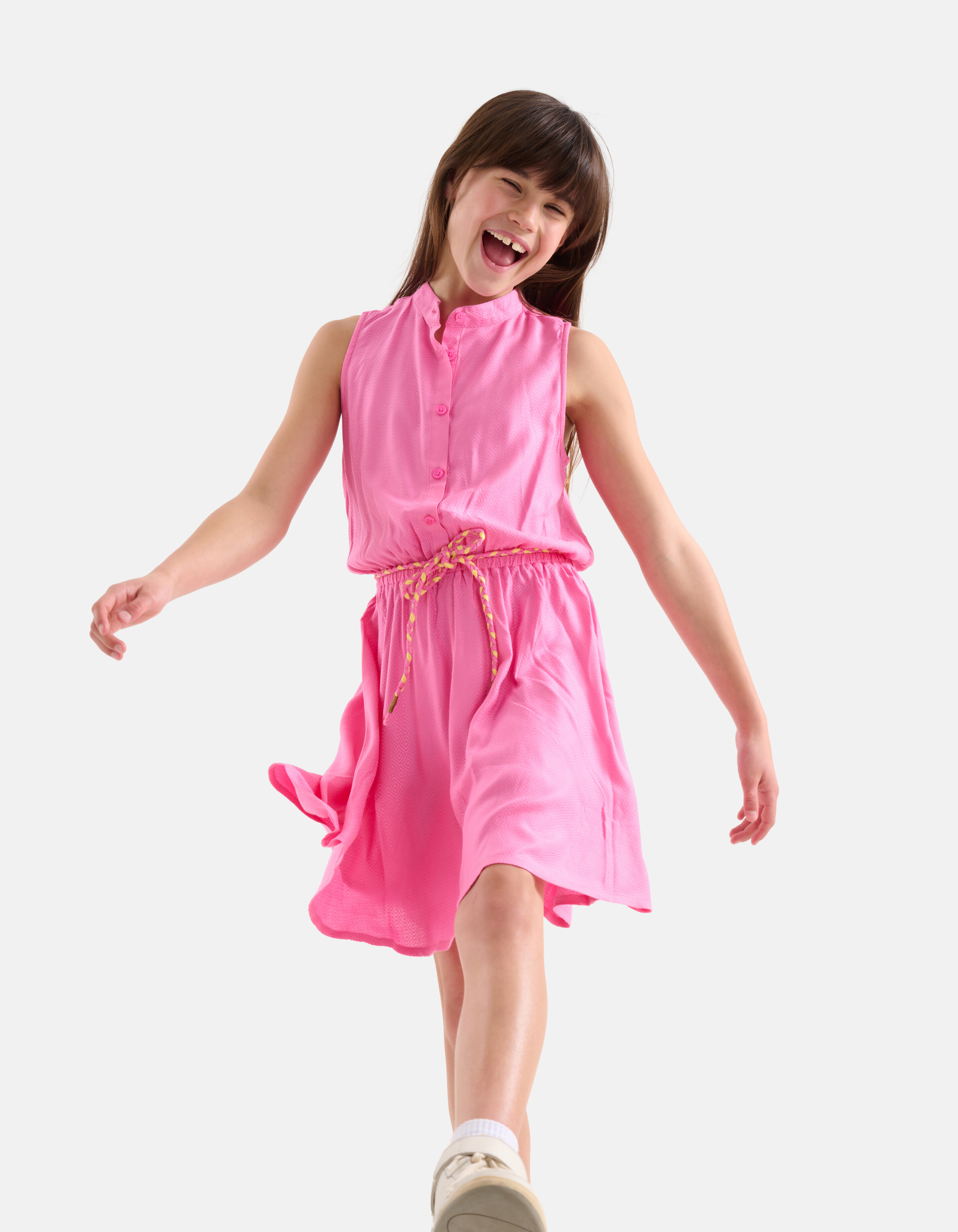 Jacquard Jurk Roze SHOEBY GIRLS