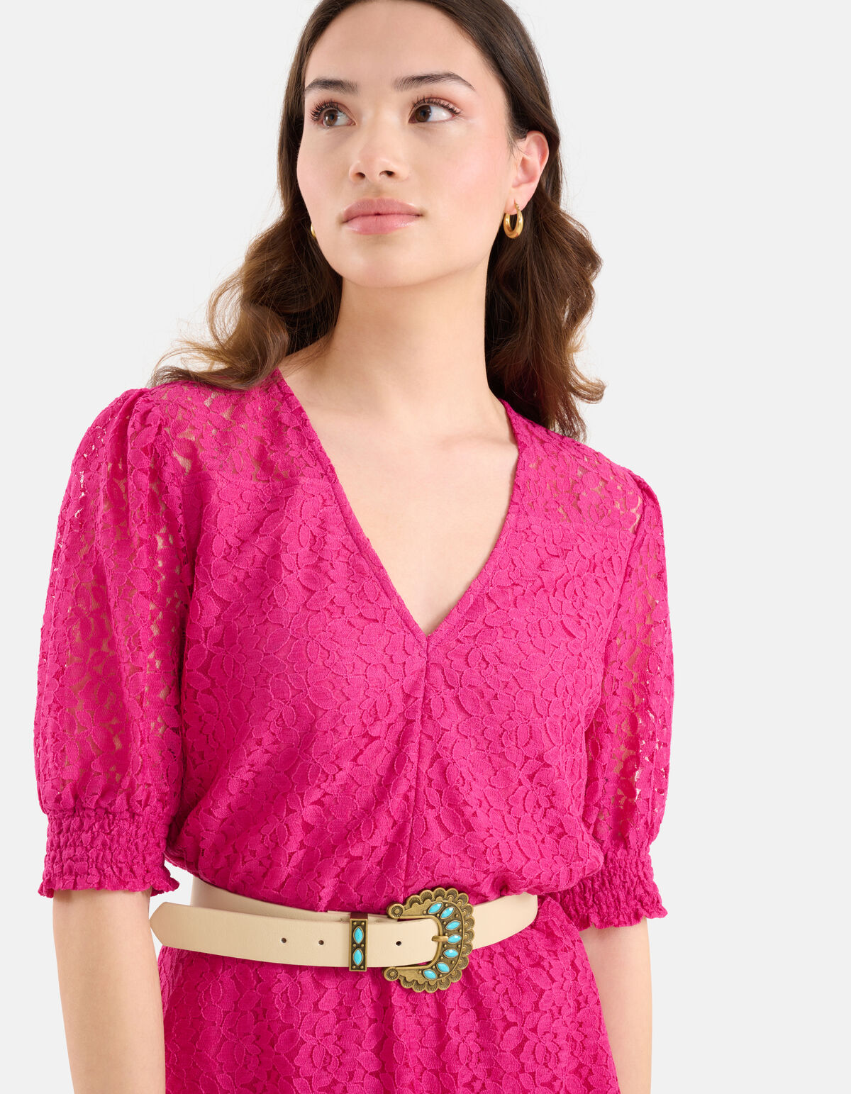 Kanten Jurk Roze SHOEBY WOMEN