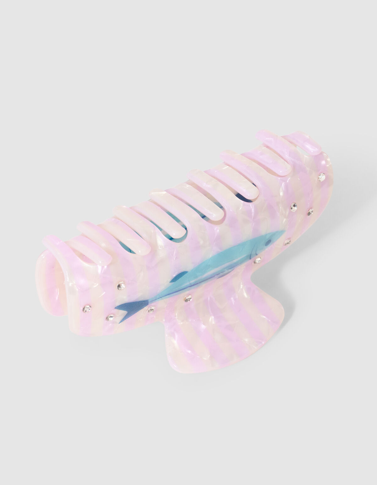 Fish Strass Haarklem Lichtroze SHOEBY ACCESSOIRES