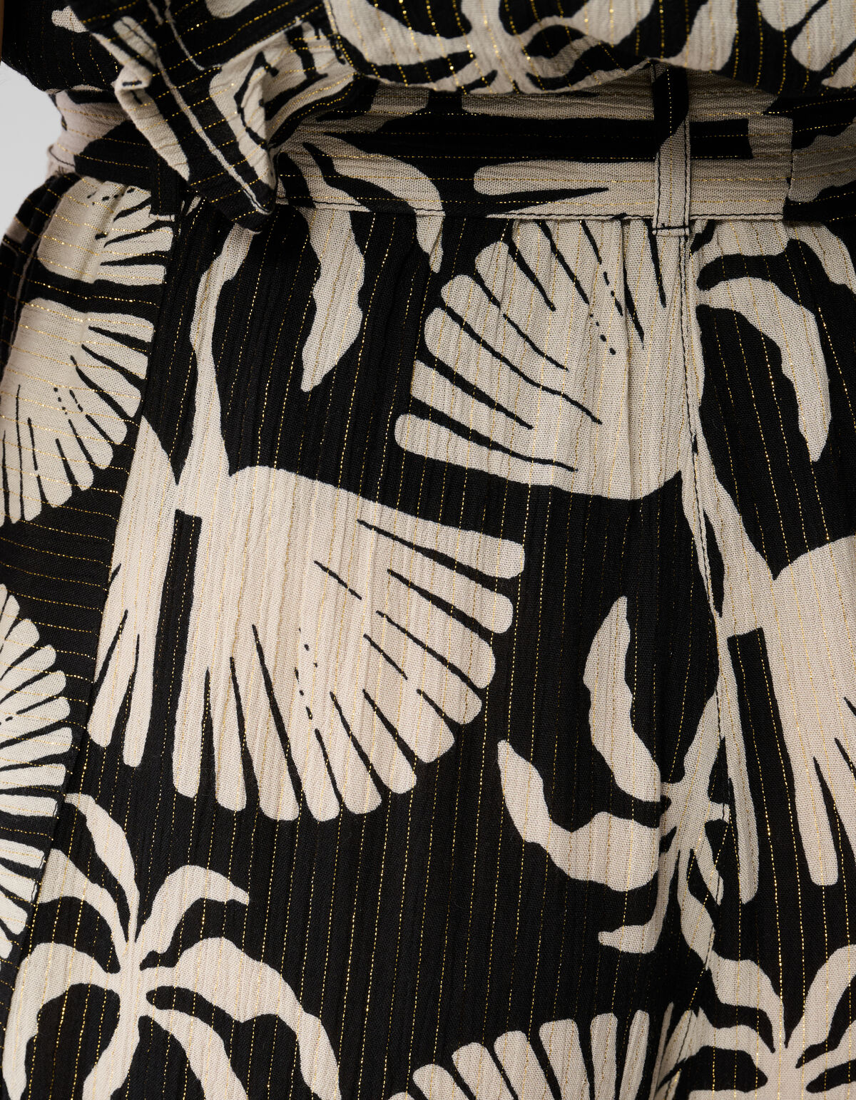 Printed Short Zwart/Wit SHOEBY WOMEN