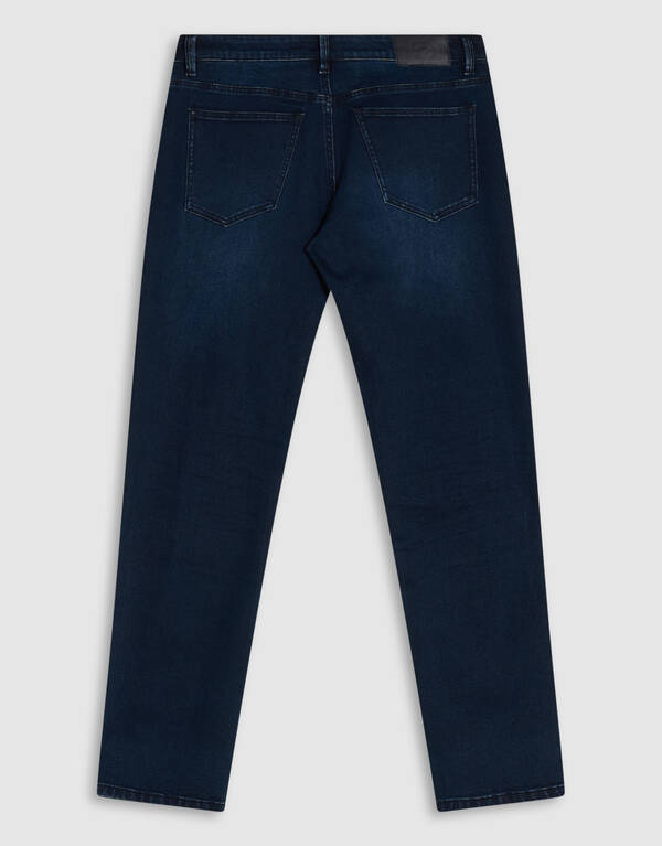 Slim Fit Jeans Blauw/Zwart L34 SHOEBY MEN