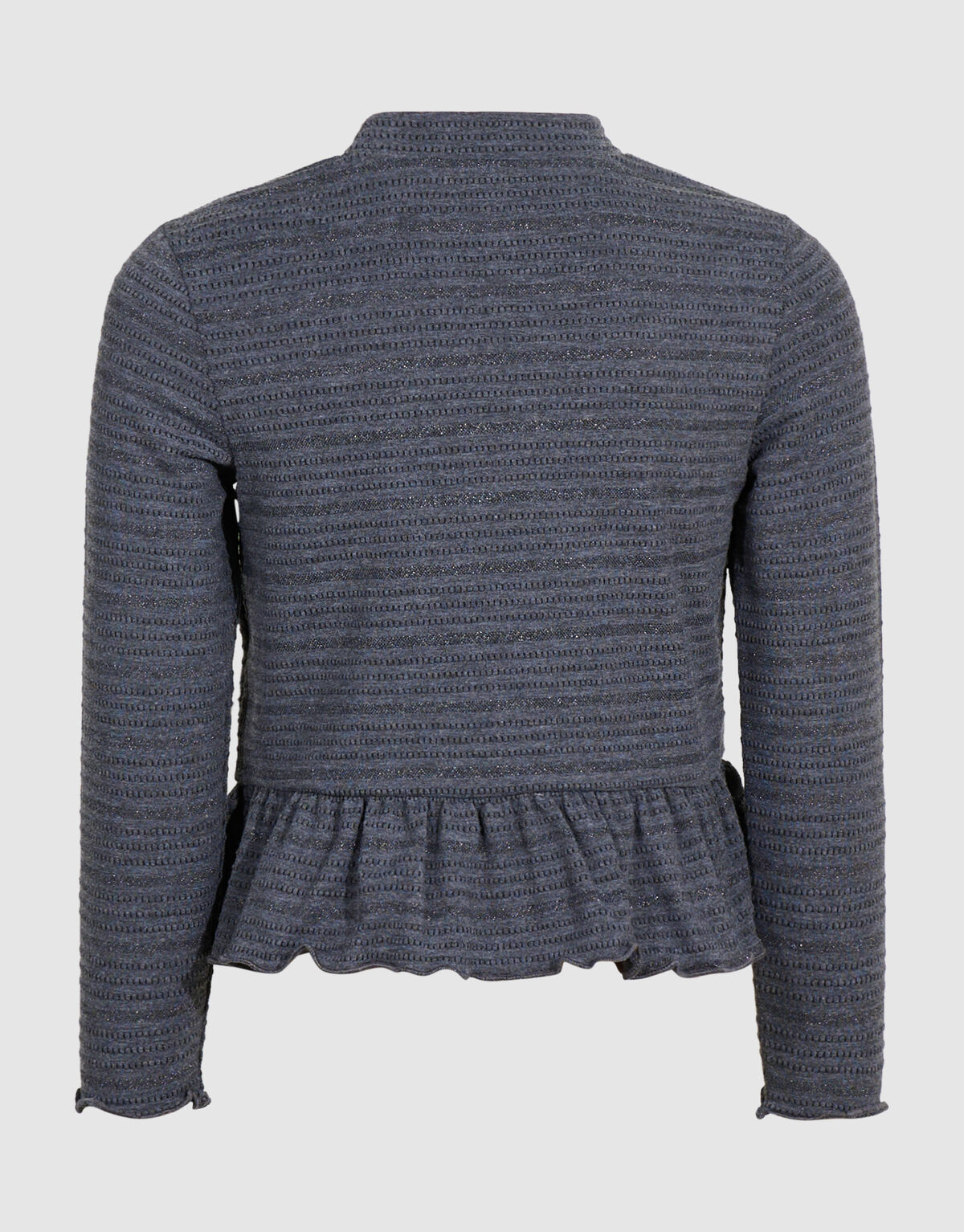Volant Top Grijs SHOEBY GIRLS