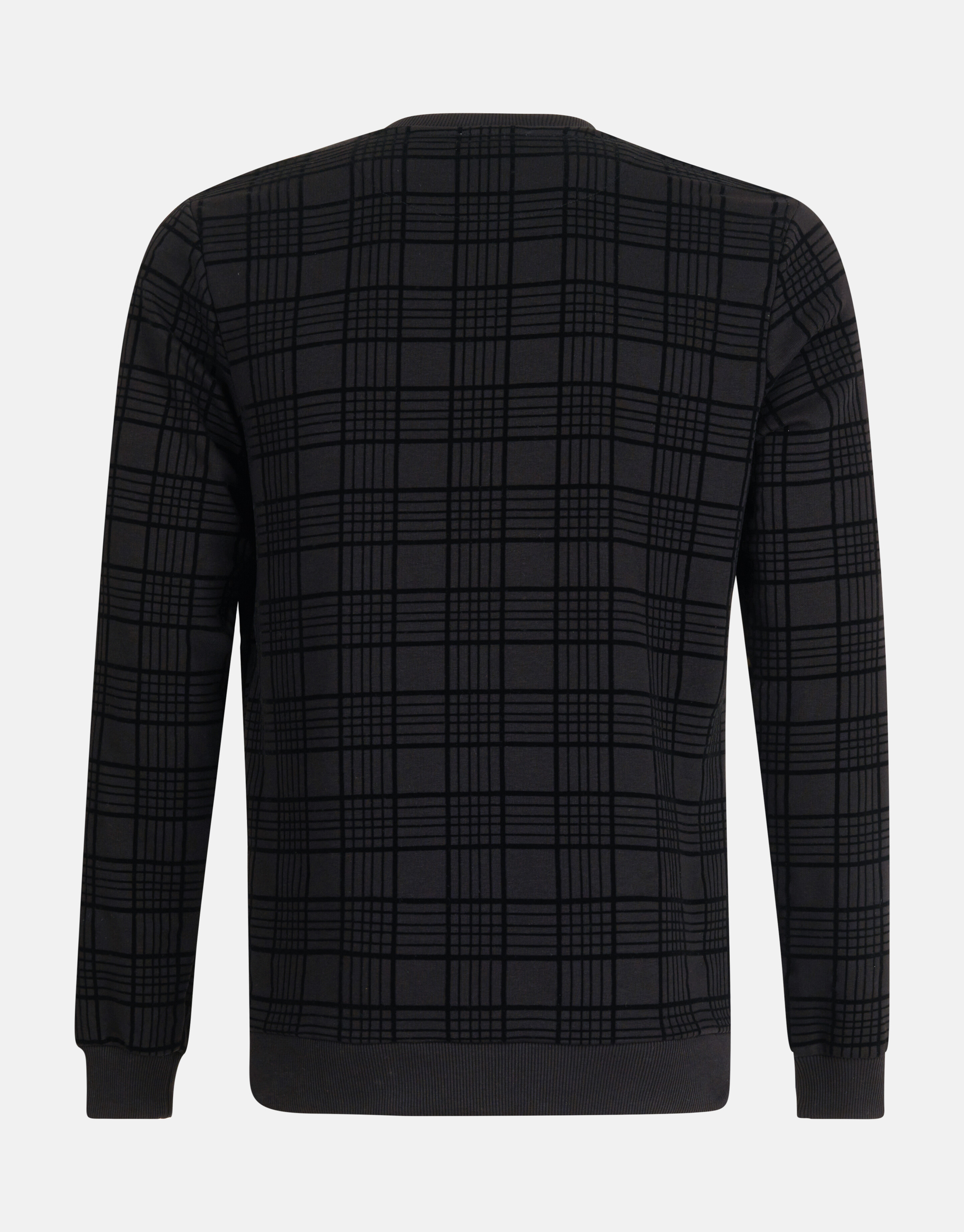 Velvet Ruiten Sweater Zwart SHOEBY MEN
