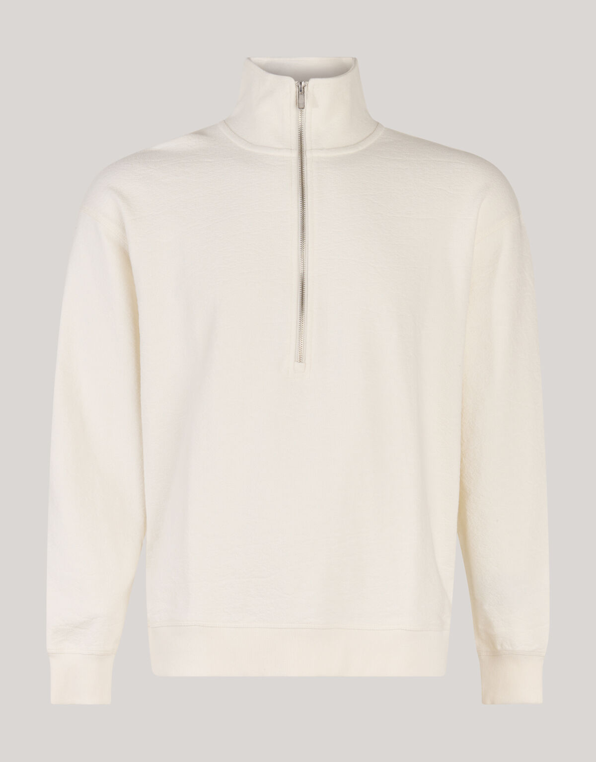Zip Sweater Gebroken Wit SHOEBY MEN