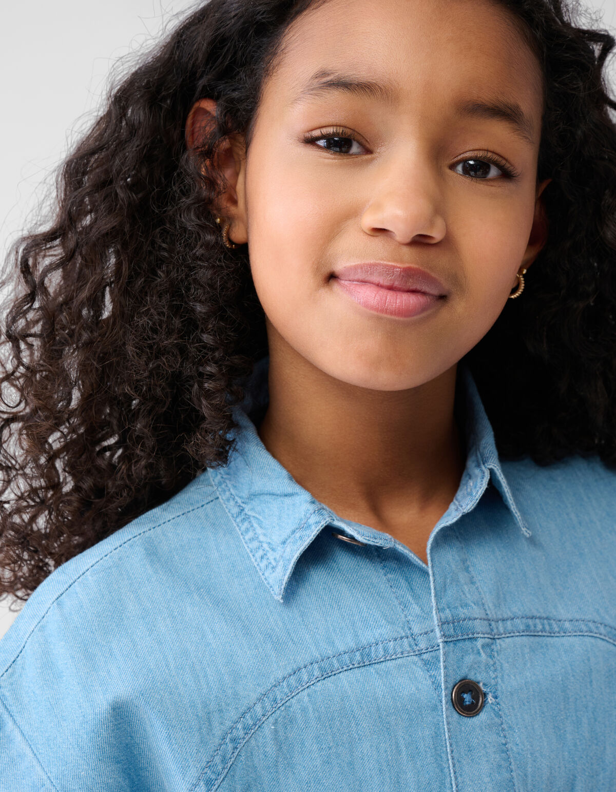 Denim Jumpsuit Blauw SHOEBY GIRLS