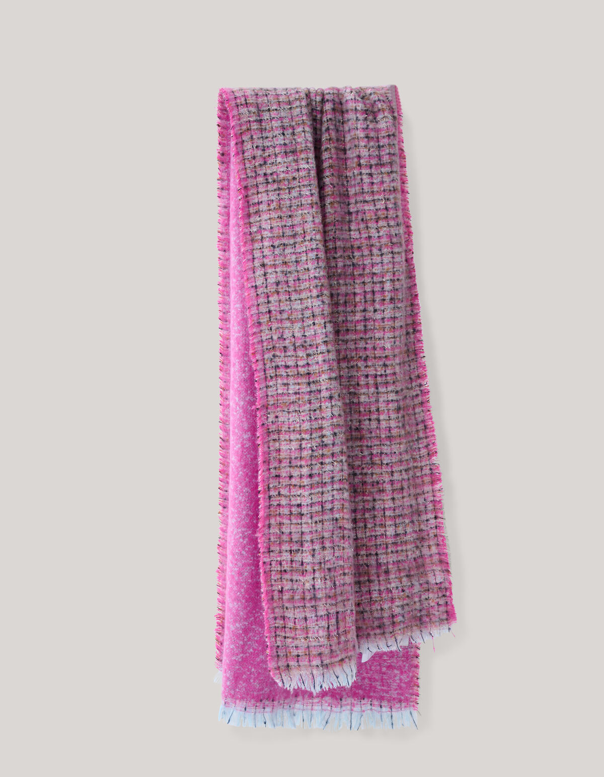 Tweed Sjaal Roze SHOEBY ACCESSOIRES