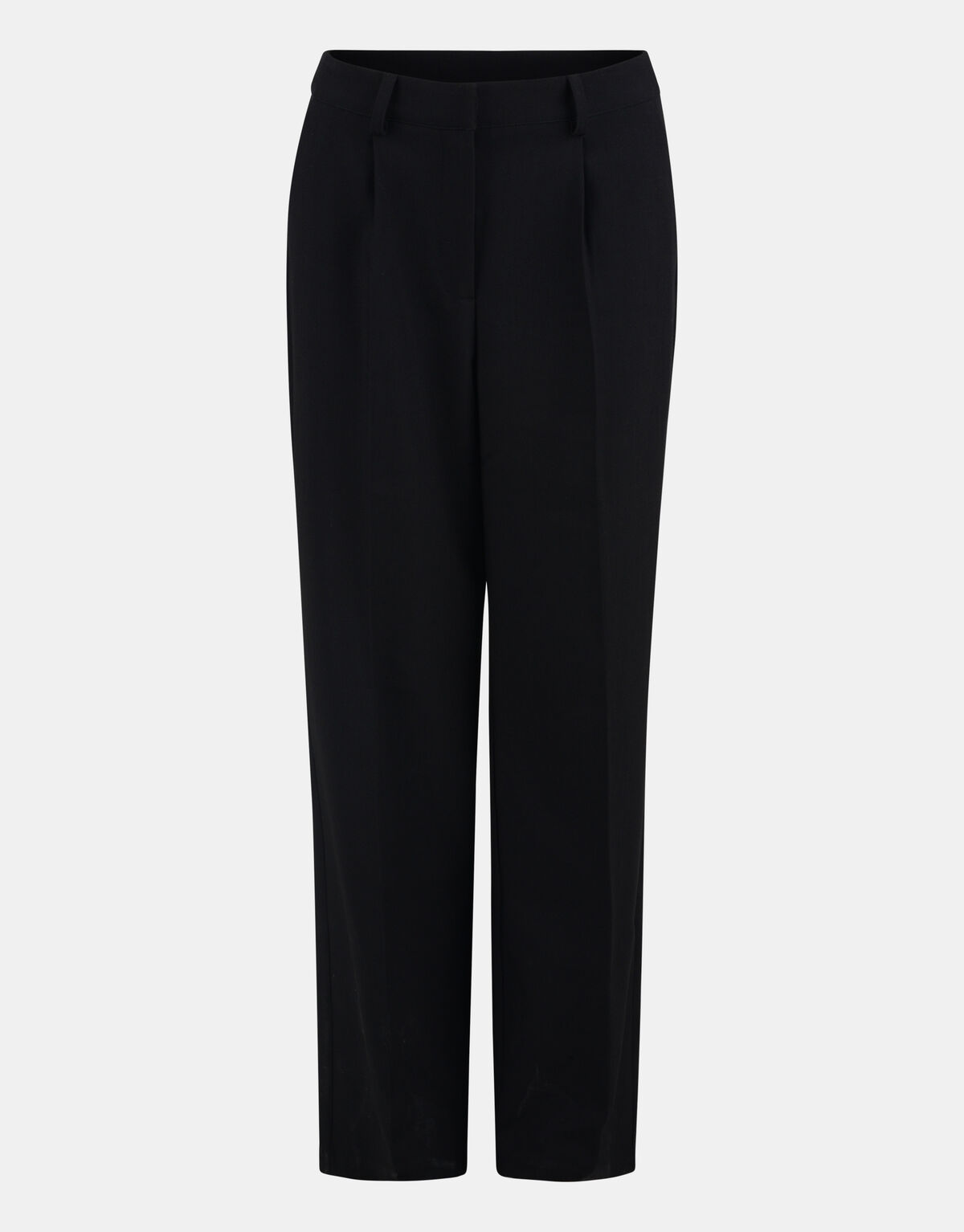 Wide Leg Pantalon Zwart EKSEPT