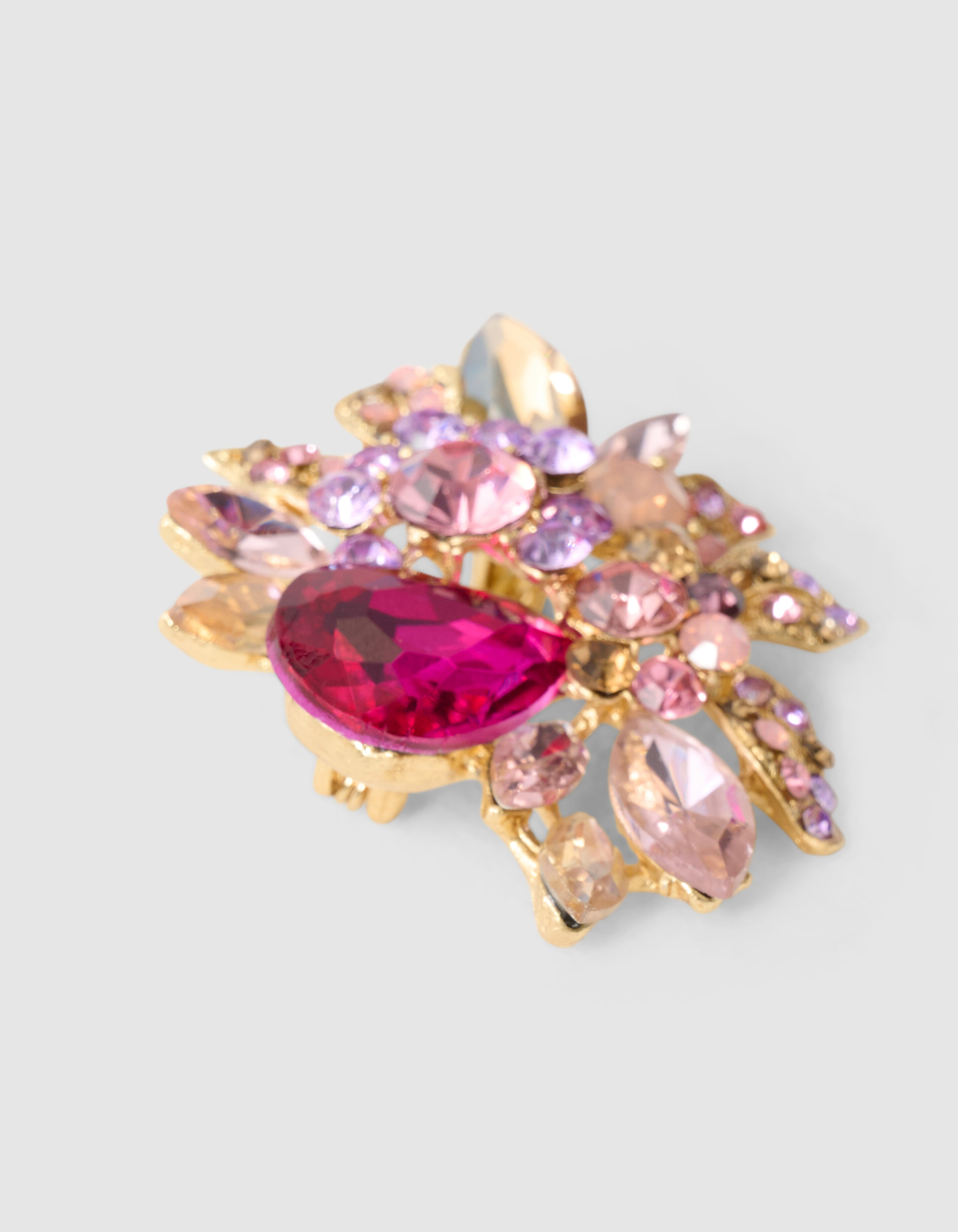 Multi Strass Broche Goud SHOEBY ACCESSOIRES