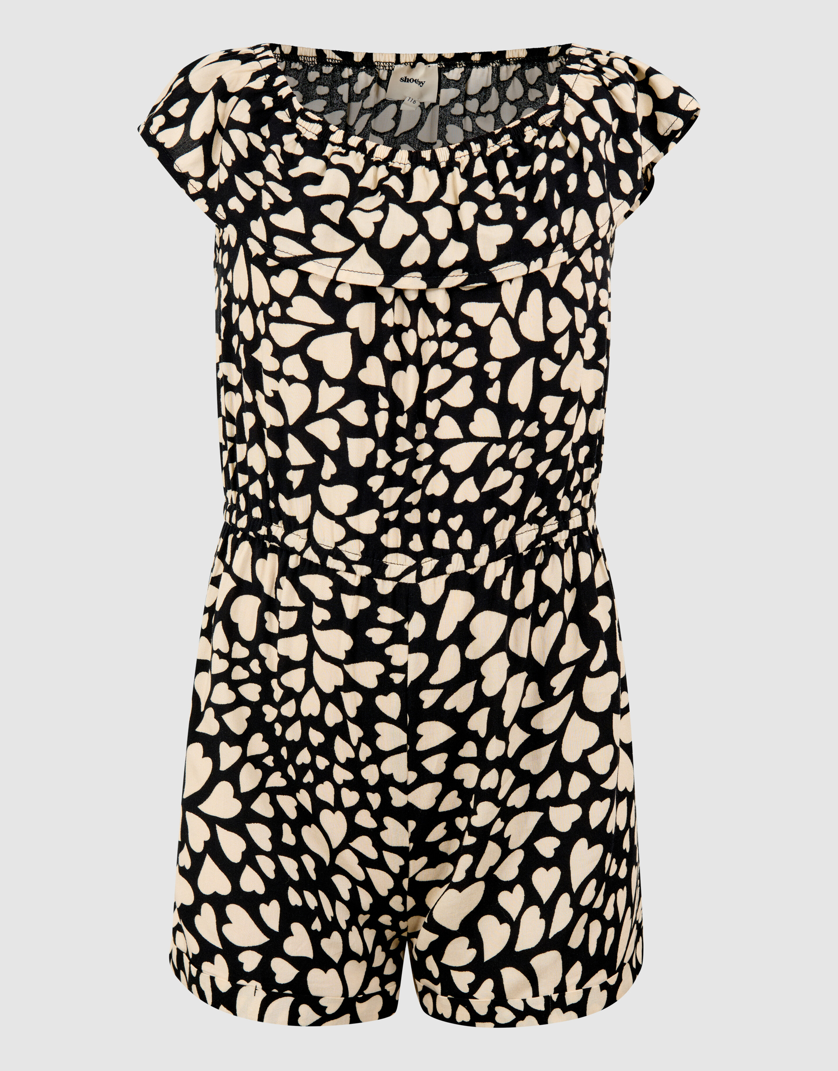 Heart Jumpsuit Zwart SHOEBY GIRLS