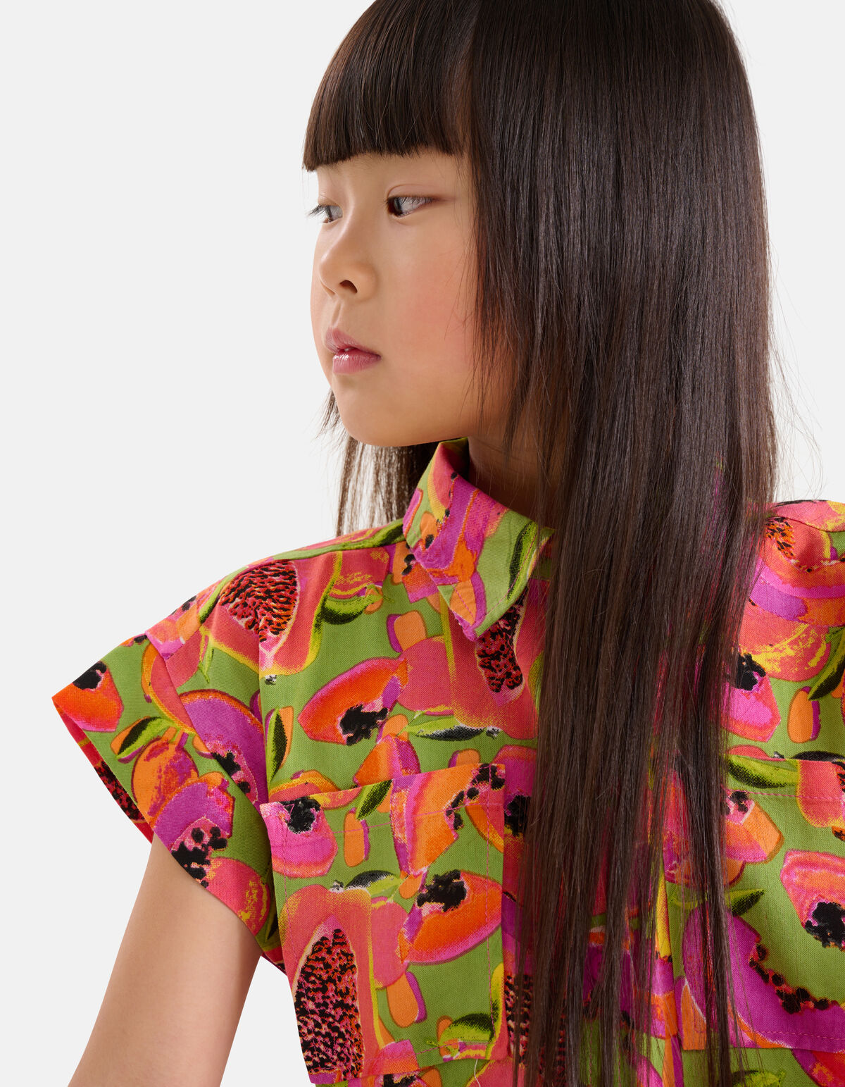 Papaya Blouse Groen SHOEBY GIRLS