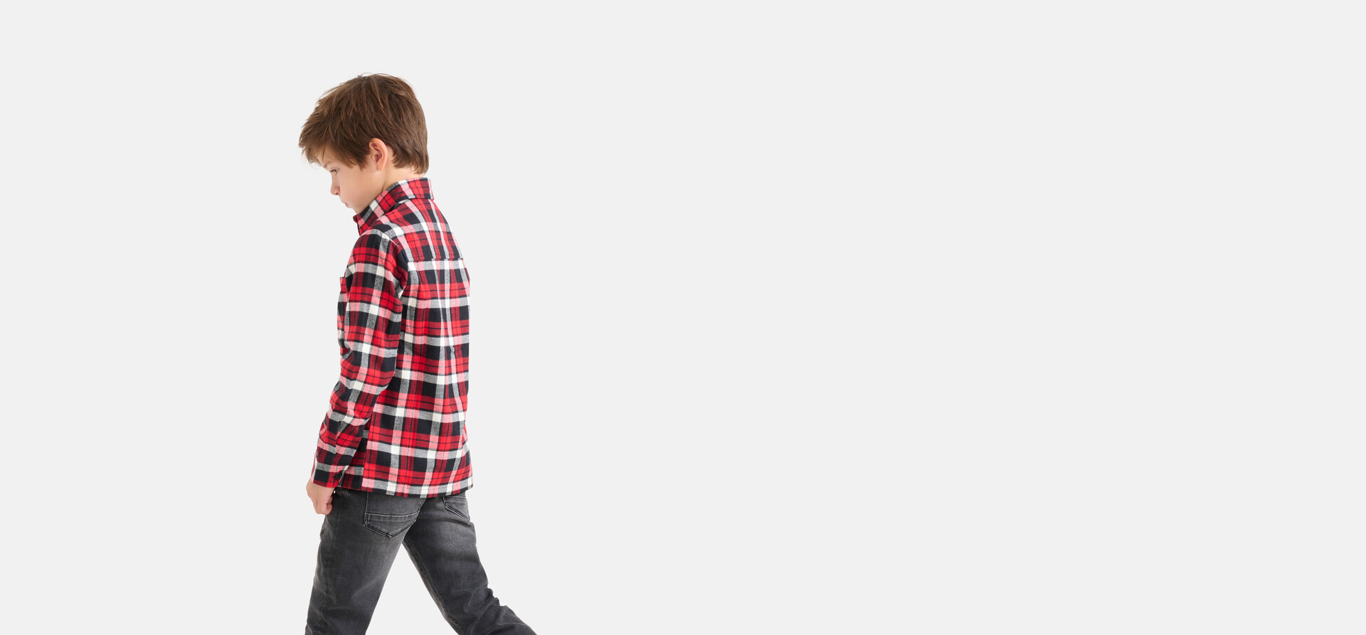 Ruiten Overhemd Rood SHOEBY BOYS