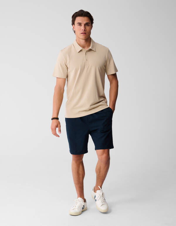 Jacquard Polo Zand SHOEBY MEN