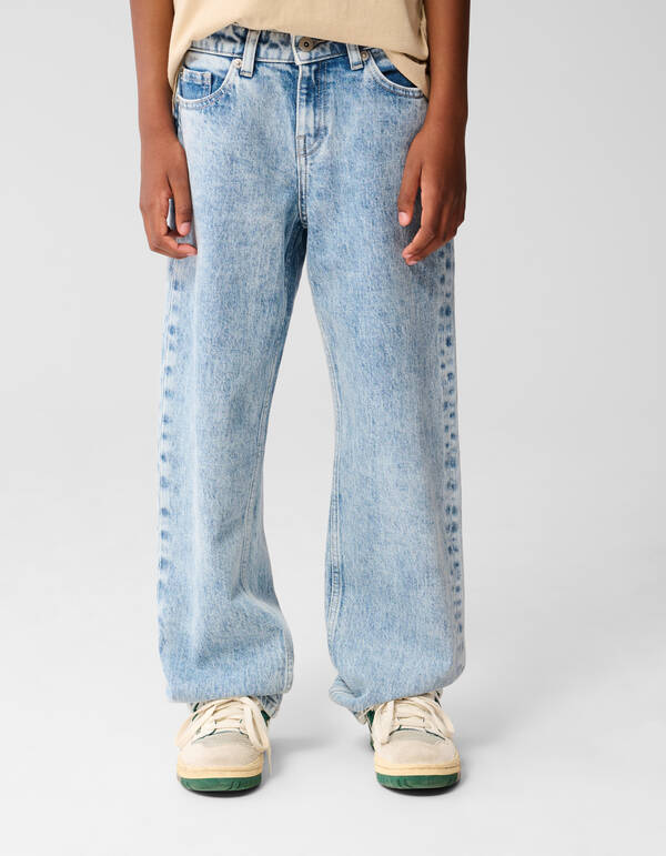 Baggy Fit Jeans Bleached SHOEBY BOYS