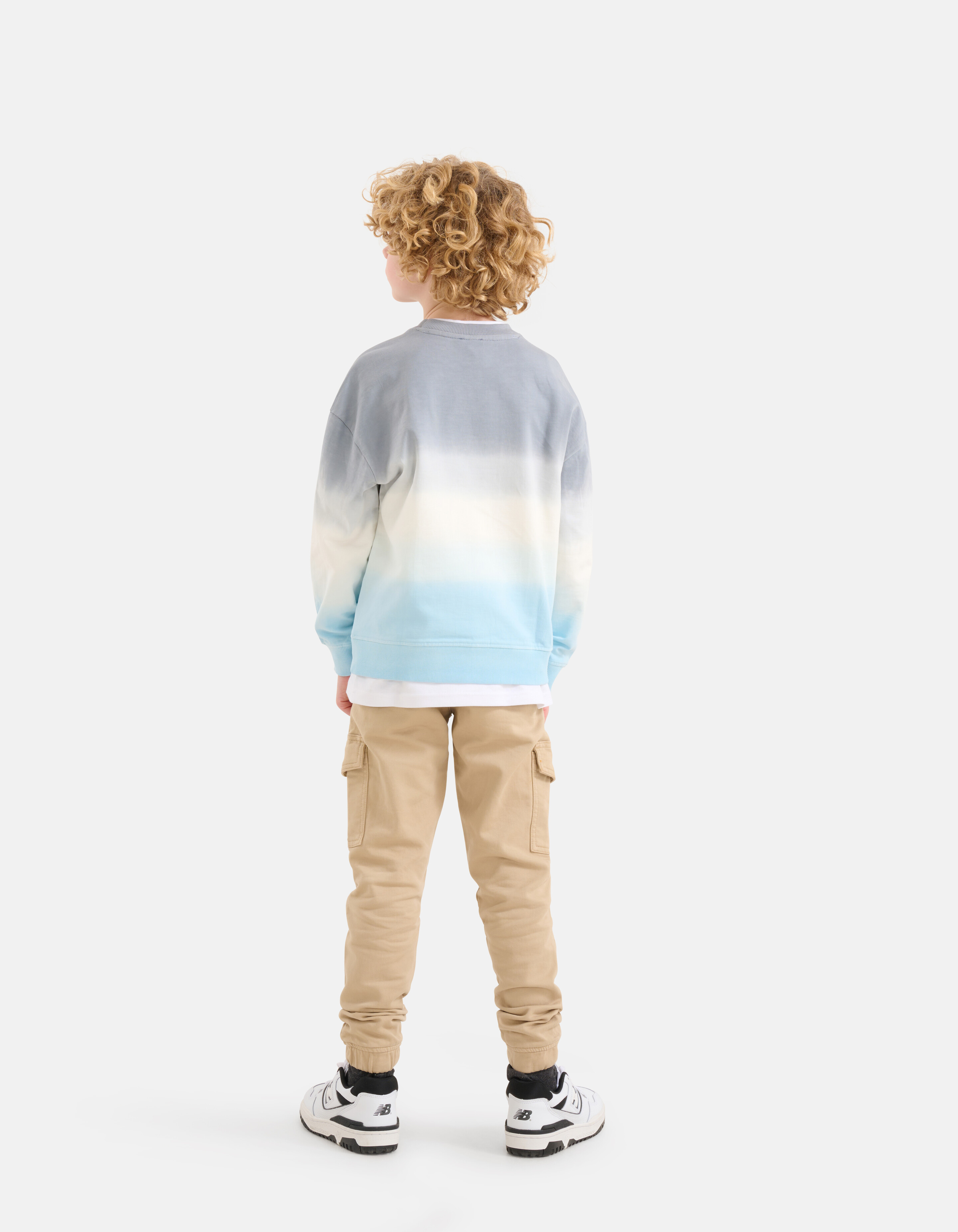 Tie Dye Sweater Grijs SHOEBY BOYS