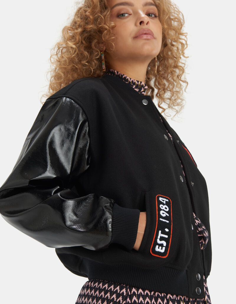 Hally Varsity Bomber by Nicolette van Dam