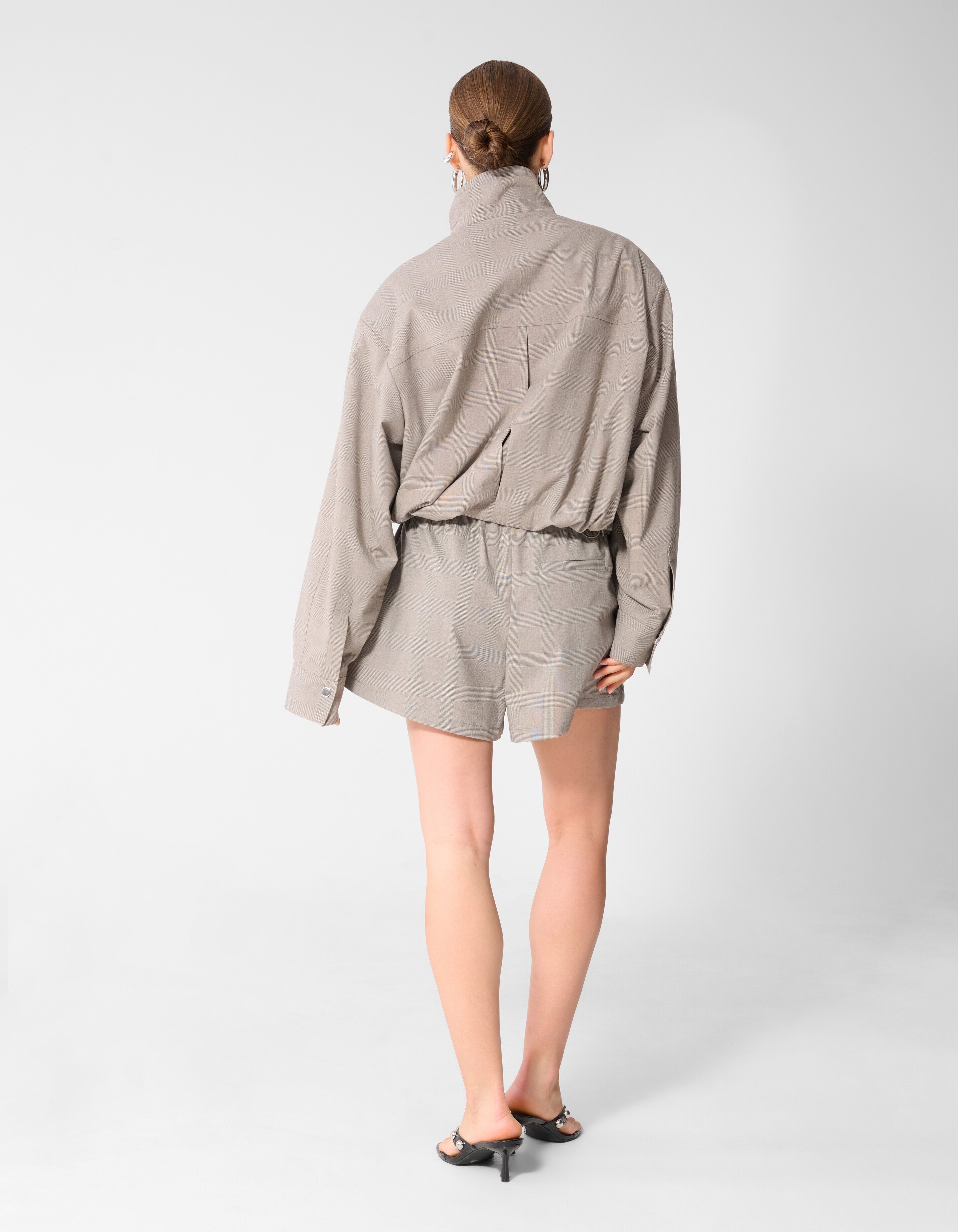 Ruiten Short Lichtgrijs SHOEBY WOMEN