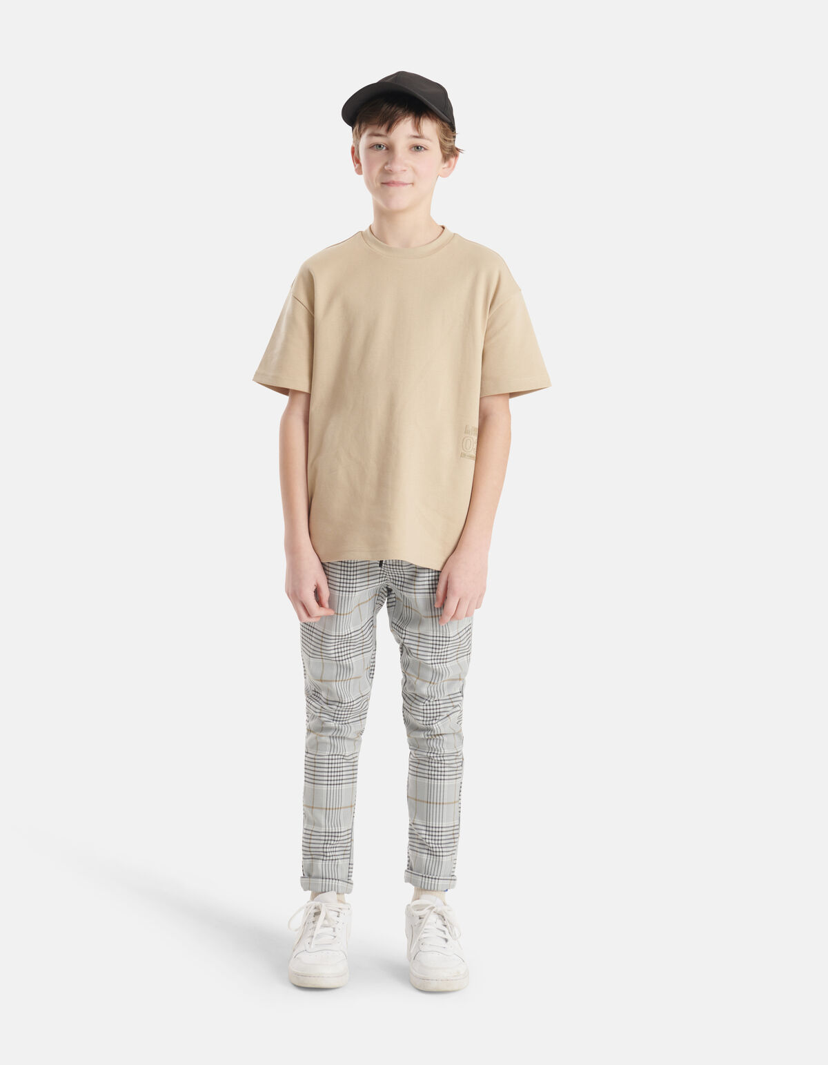 Geruiten Broek Grijs SHOEBY BOYS