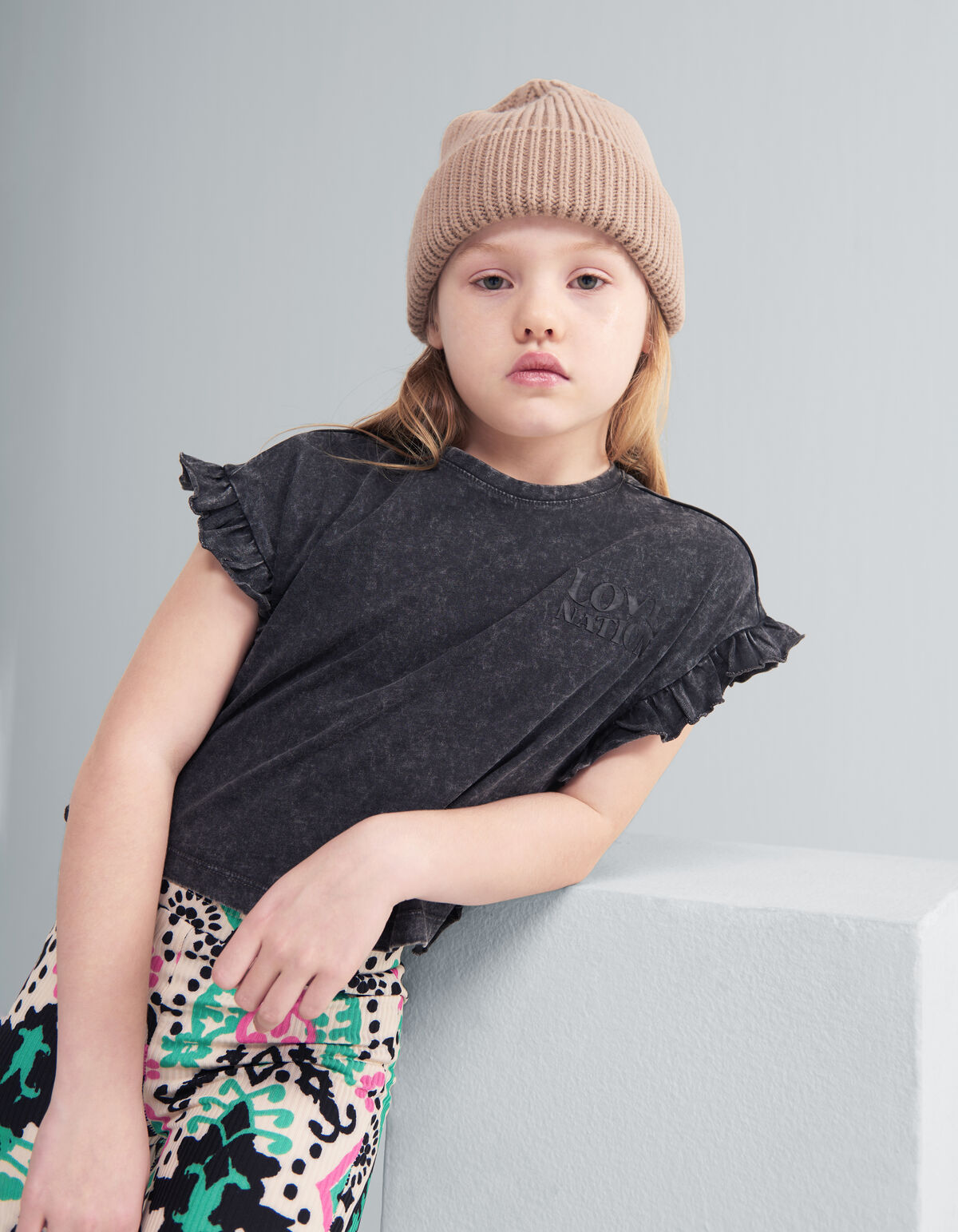 Ruffle T-shirt JILL&MITCH