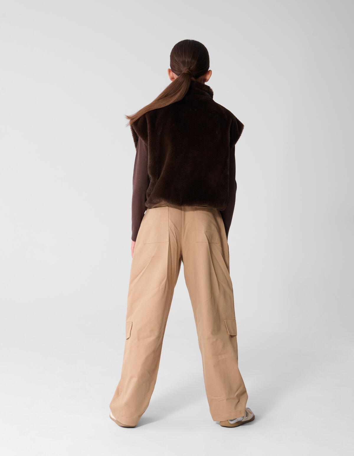 Cargo Broek Zand SHOEBY GIRLS