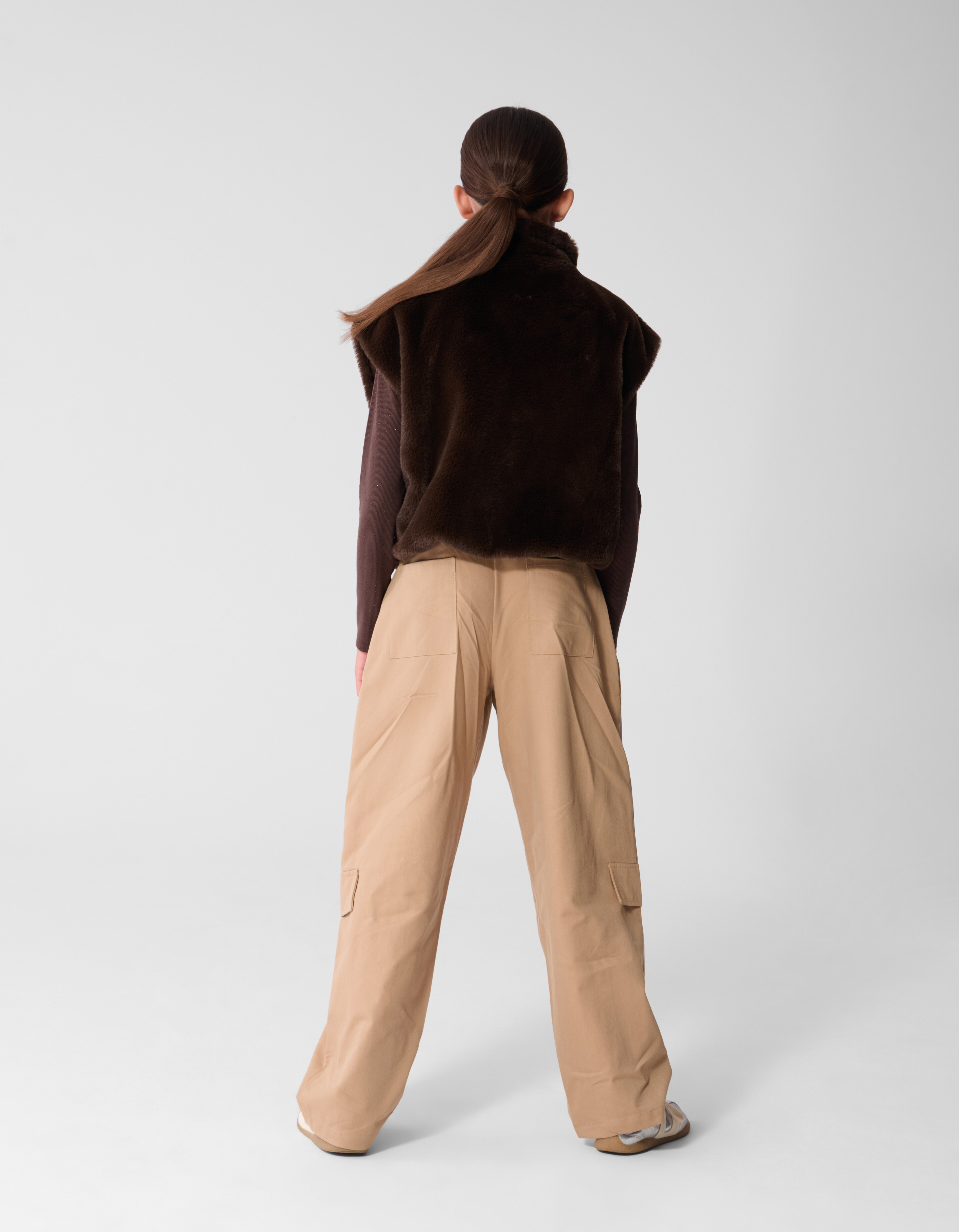 Cargo Broek Zand SHOEBY GIRLS