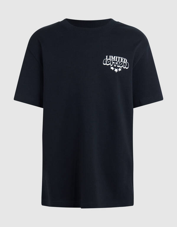 Limited Edition Artwork T-shirt Zwart SHOEBY BOYS