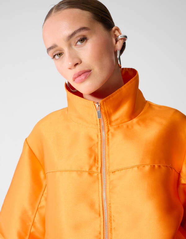 Oversized Bomberjack Oranje SHOEBY WOMEN