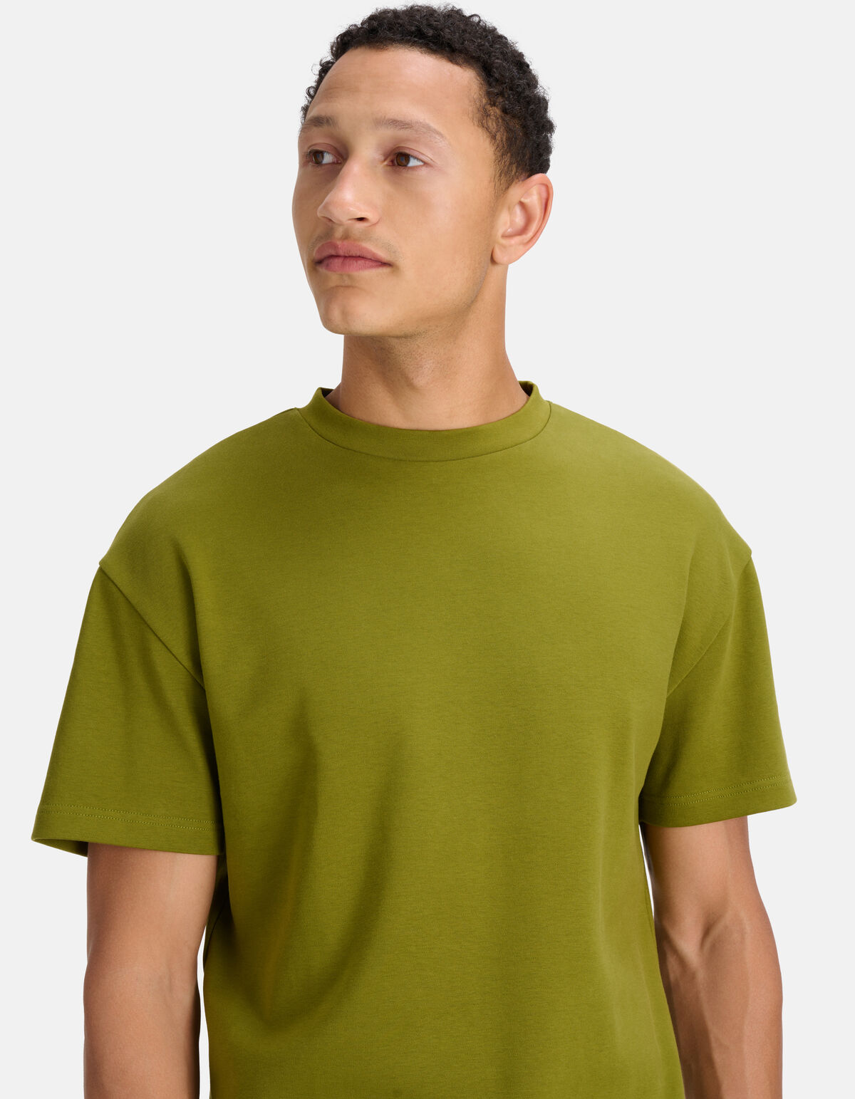 Relaxed Fit T-shirt Groen SHOEBY MEN