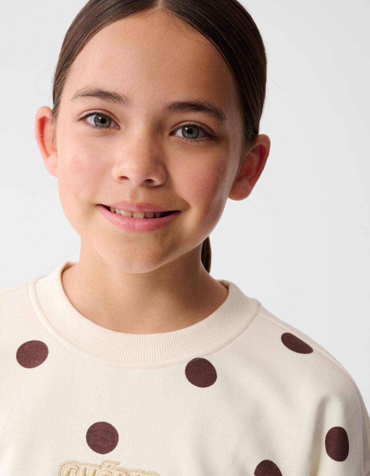 Stip Sweater Gebroken Wit SHOEBY GIRLS