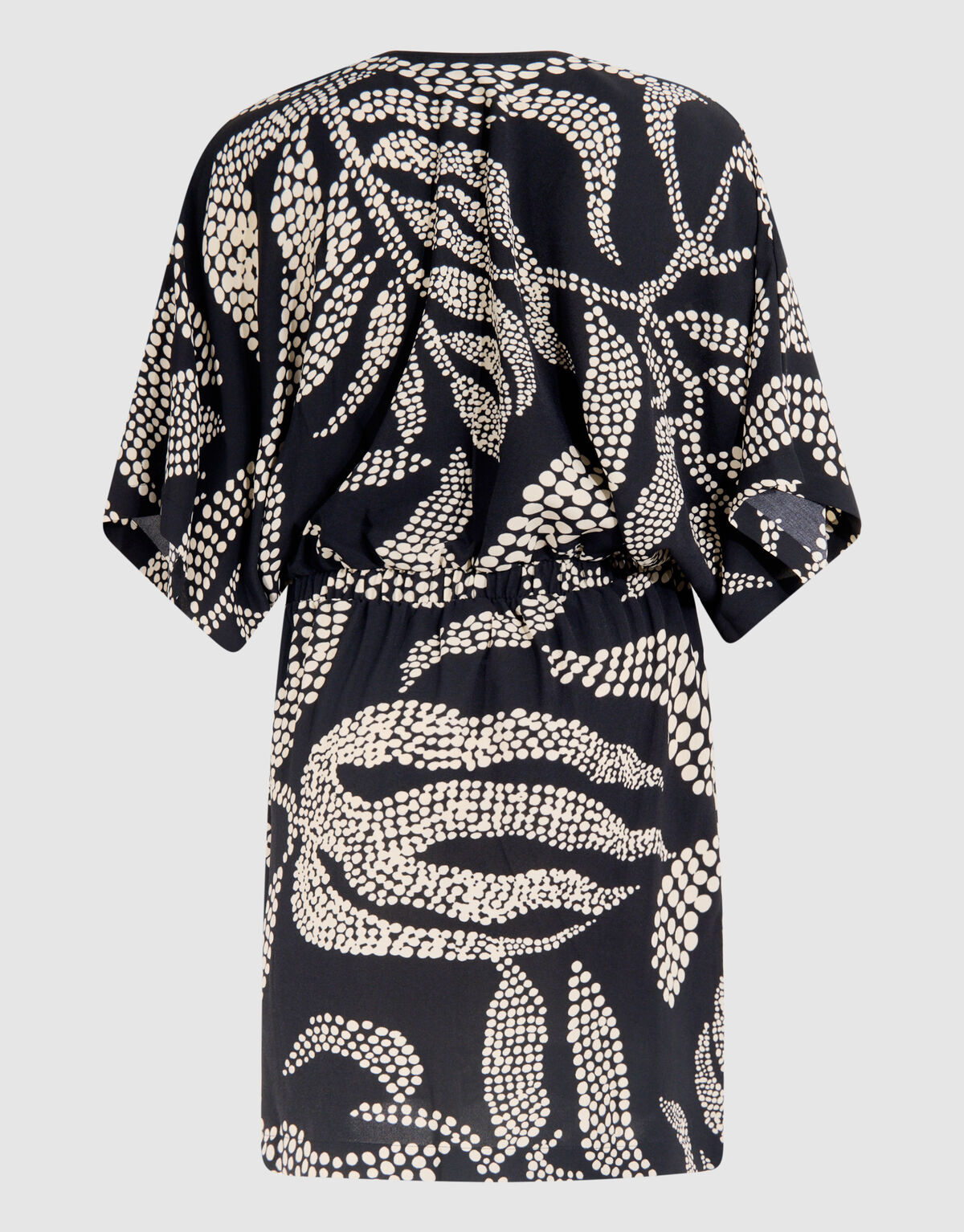 Printed Mini Jurk Zwart SHOEBY WOMEN