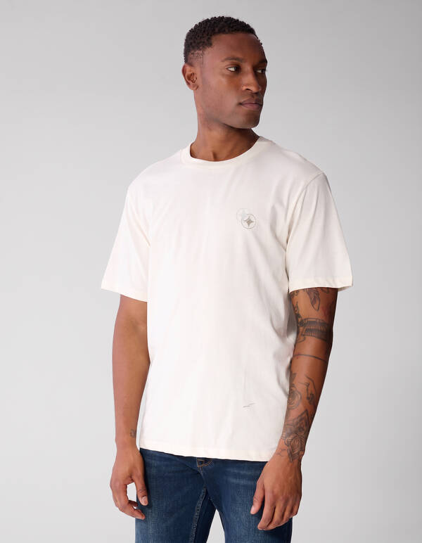 Artwork T-shirt Wit SHOEBY MEN