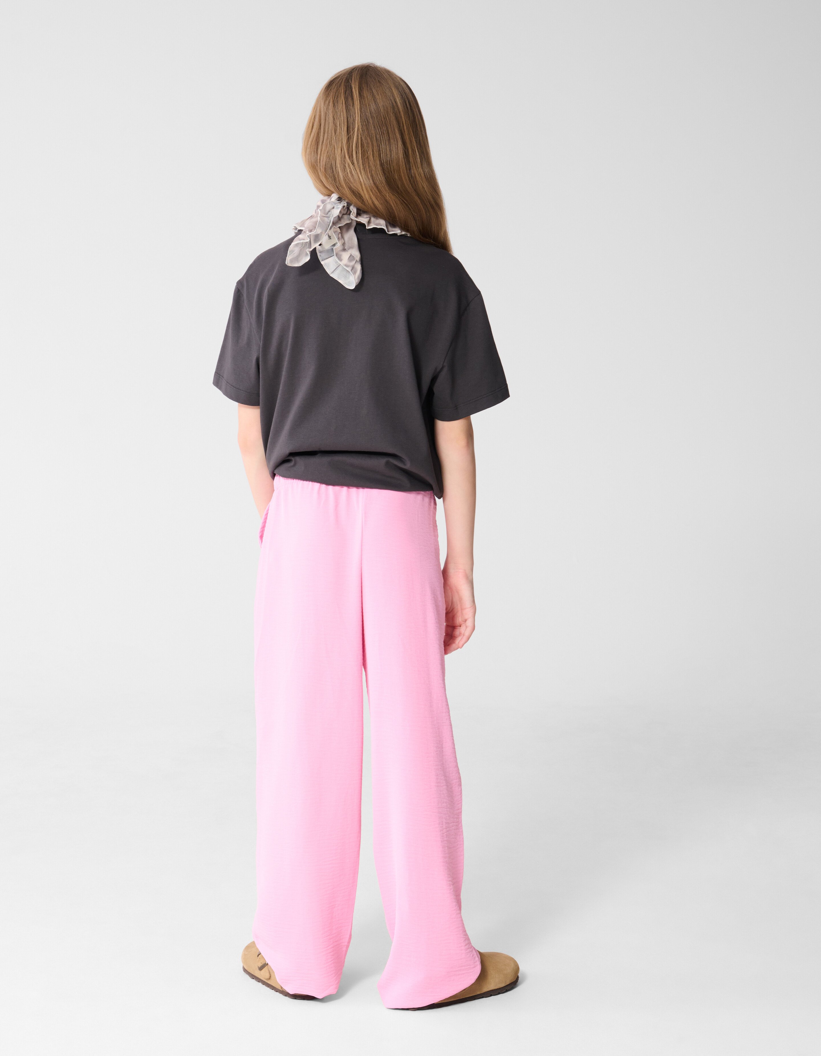 Strawberry Artwork T-shirt Dokergrijs SHOEBY GIRLS