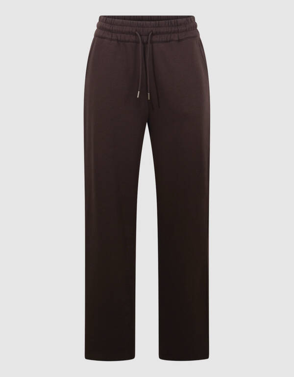 Wide Leg Jogger Broek Bruin SHOEBY WOMEN