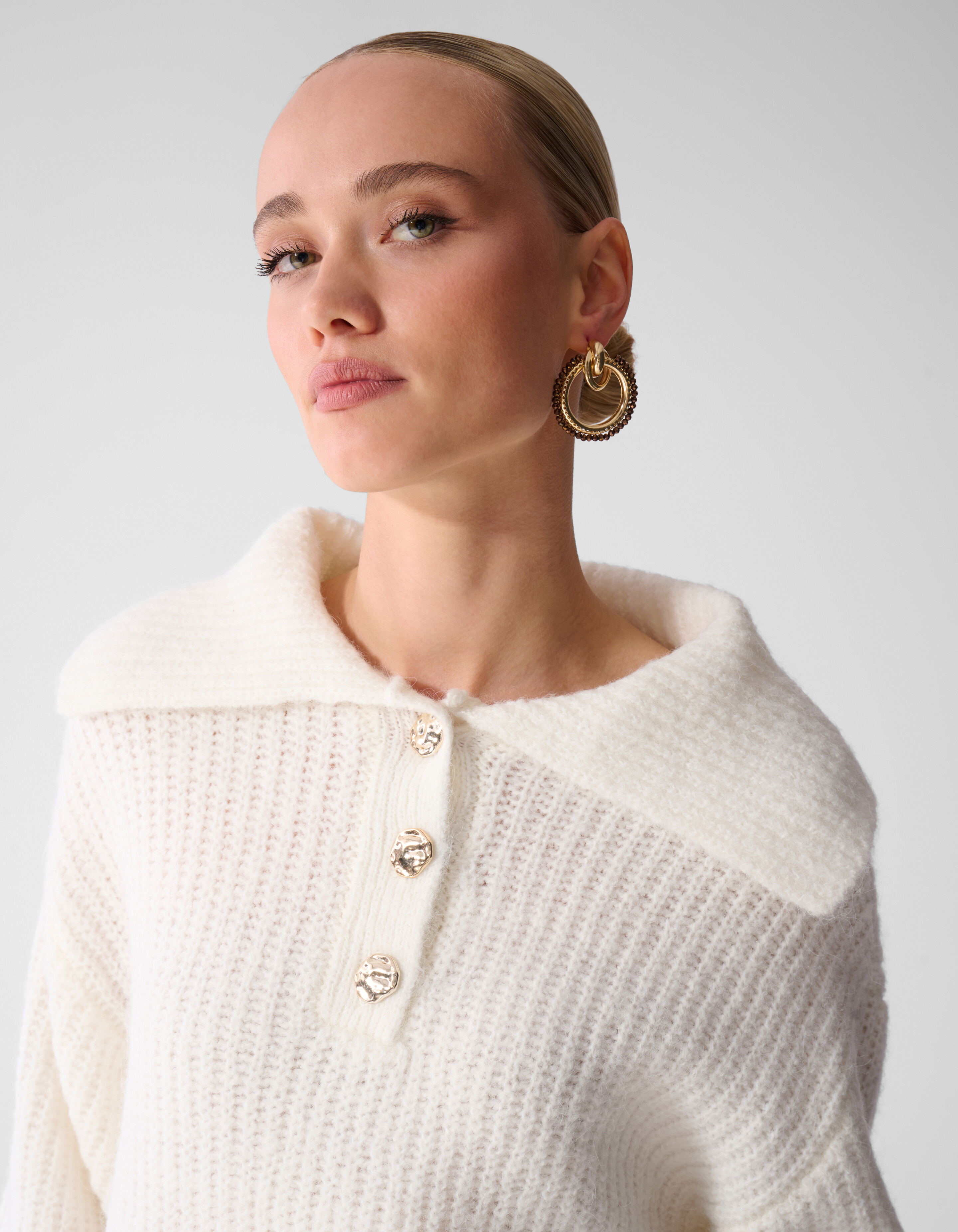 Triple Ring Oorbellen Goud SHOEBY ACCESSOIRES