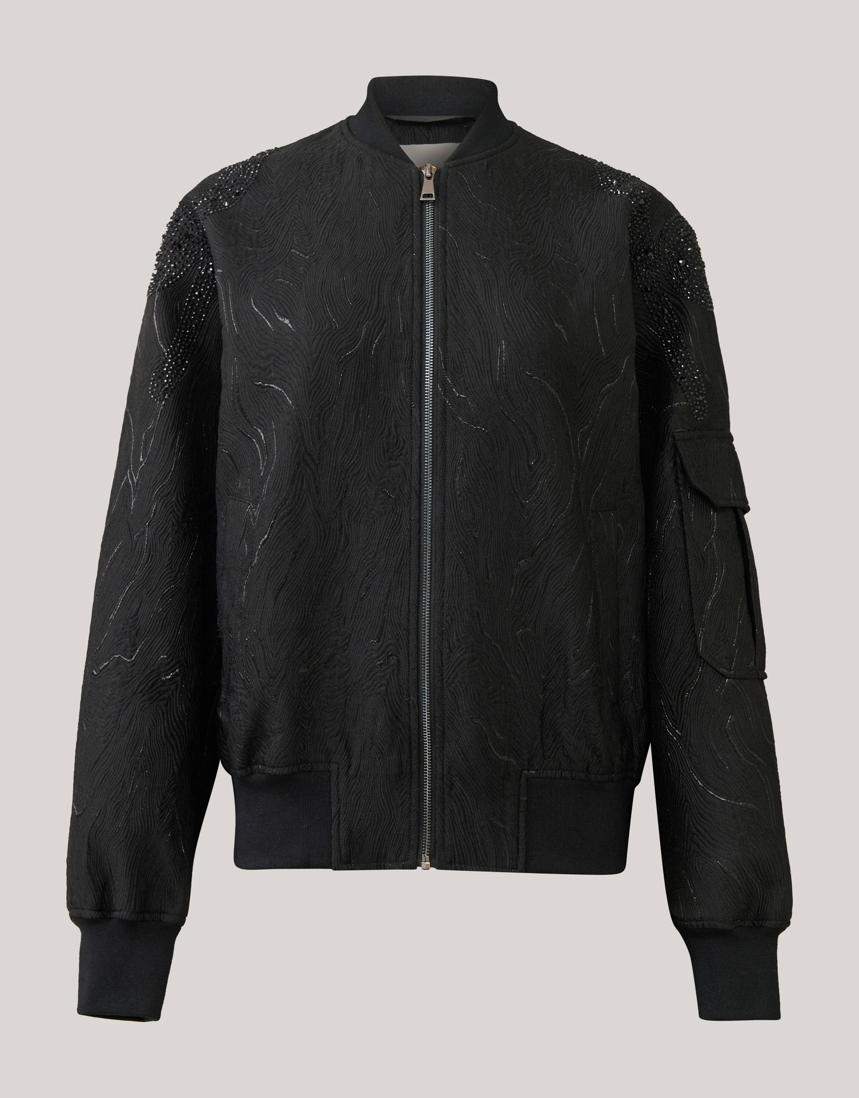 Embellished Bomber Zwart SHOEBY WOMEN