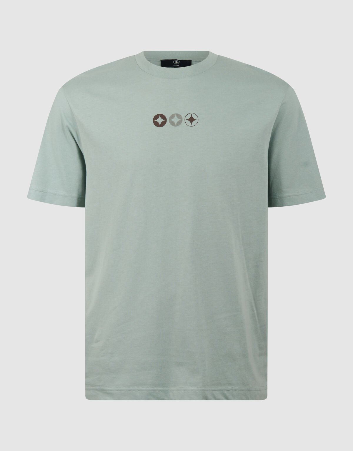 Spark Logo Artwork T-shirt Lichtgroen SHOEBY MEN
