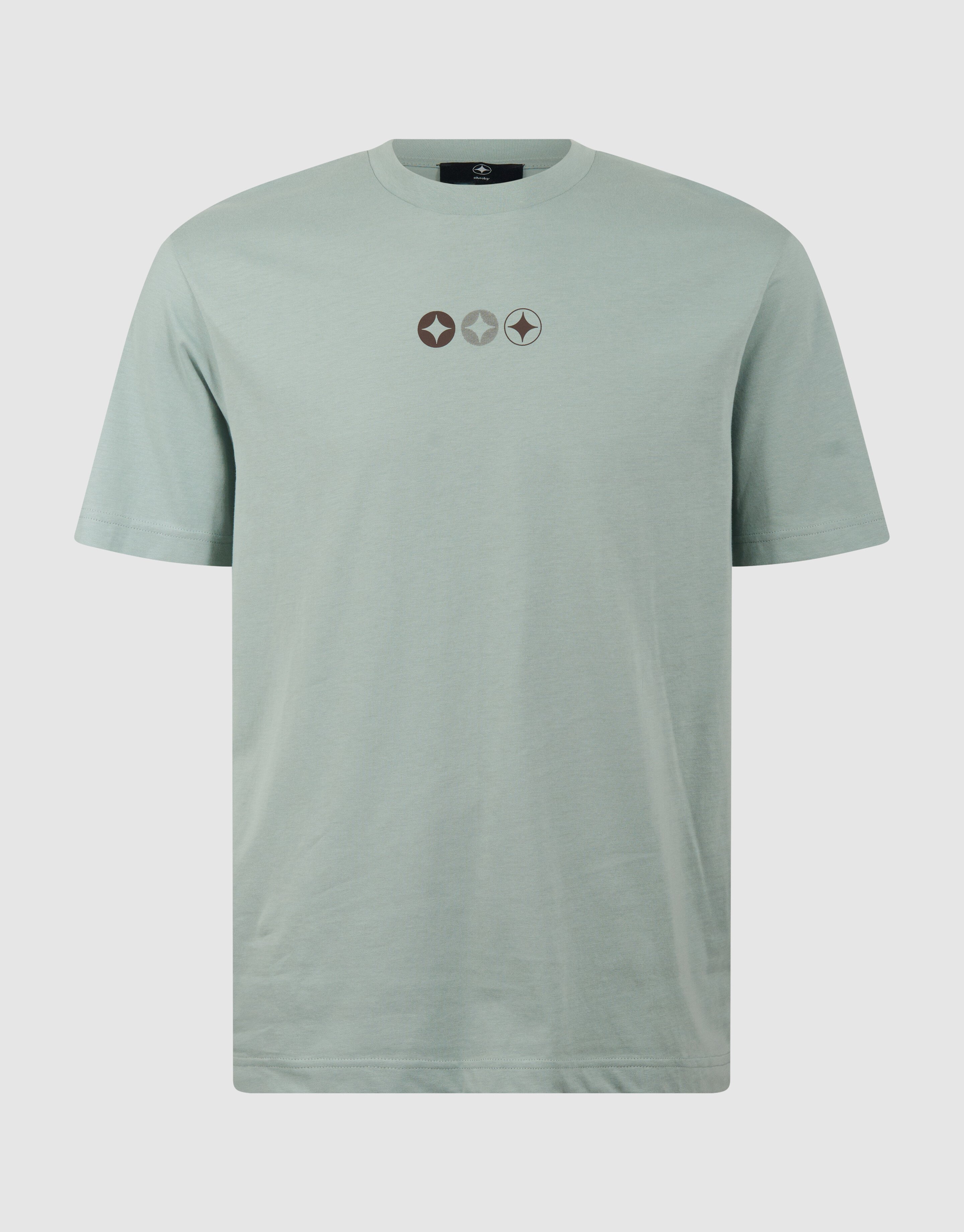 Spark Logo Artwork T-shirt Lichtgroen SHOEBY MEN