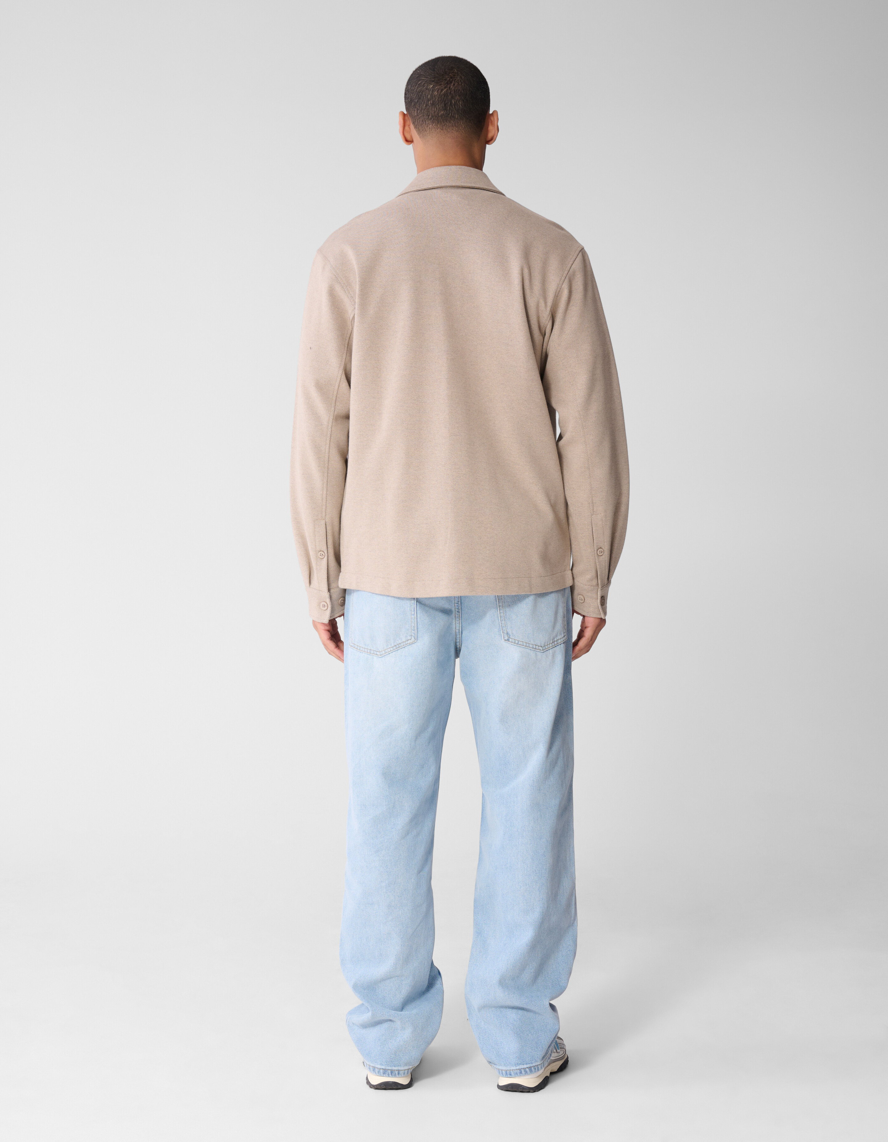 Soft Overshirt Lichtbruin SHOEBY MEN