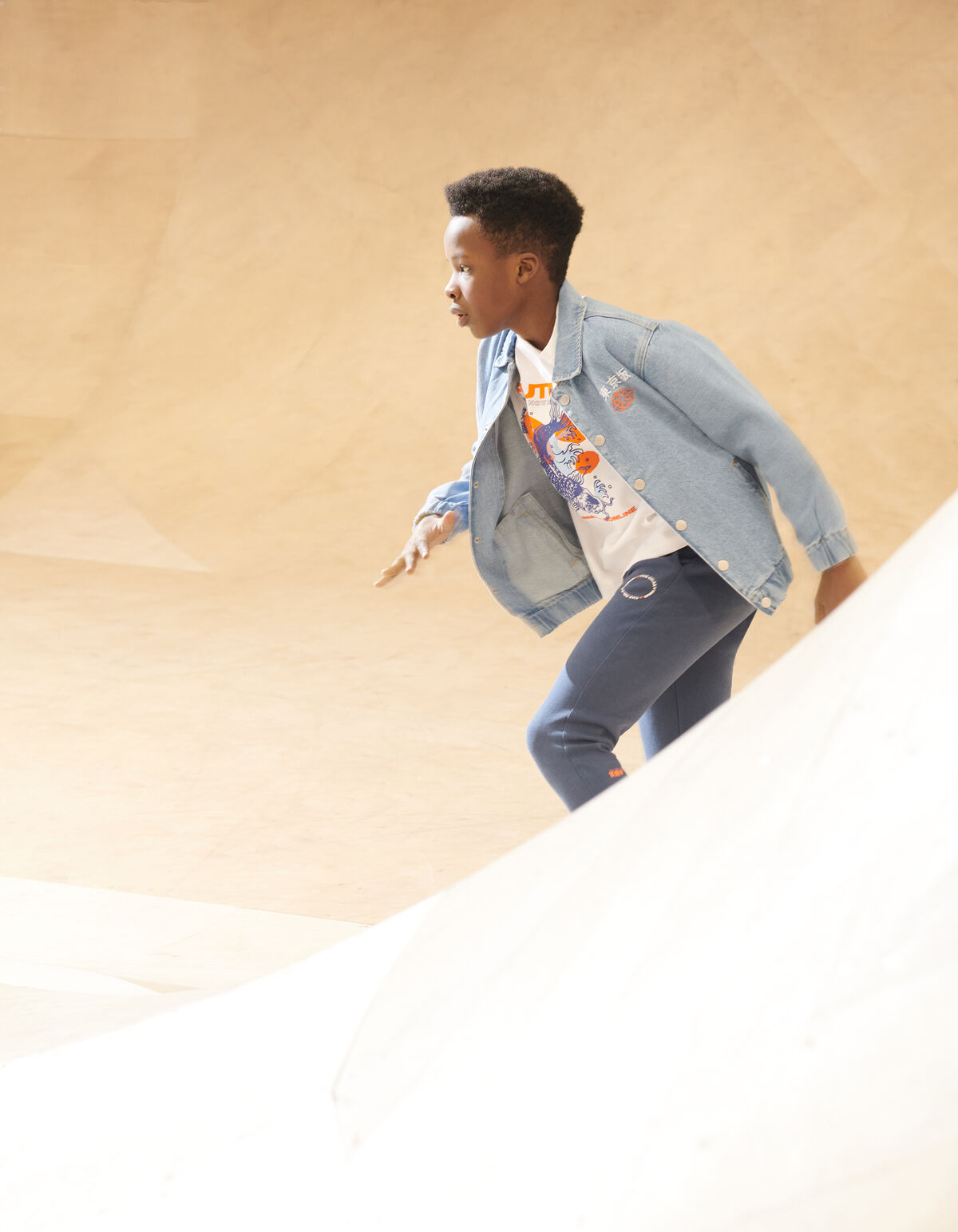 Denim Bomber Jack Mediumstone SHOEBY BOYS