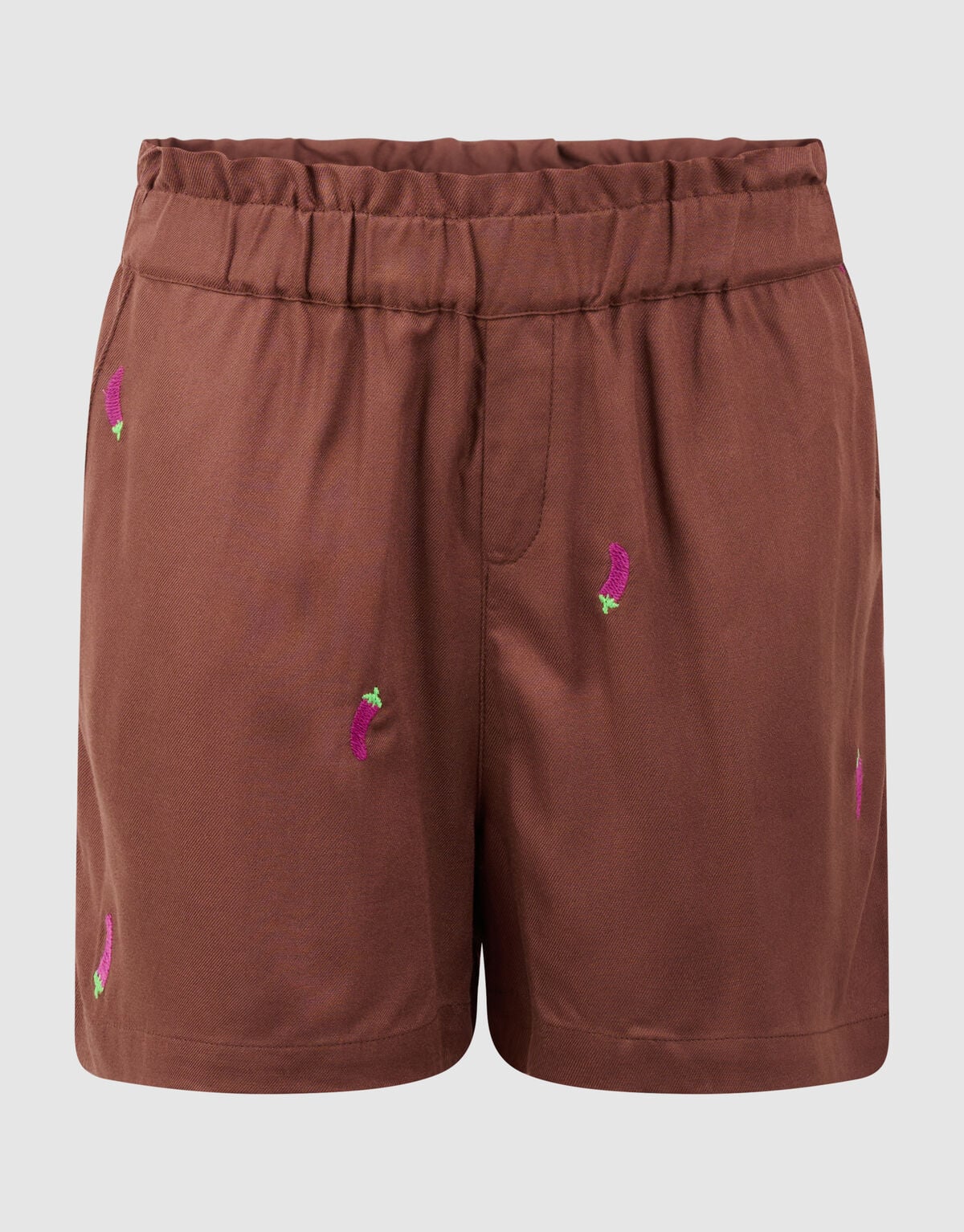 Chili Embroidery Short Bruin SHOEBY GIRLS