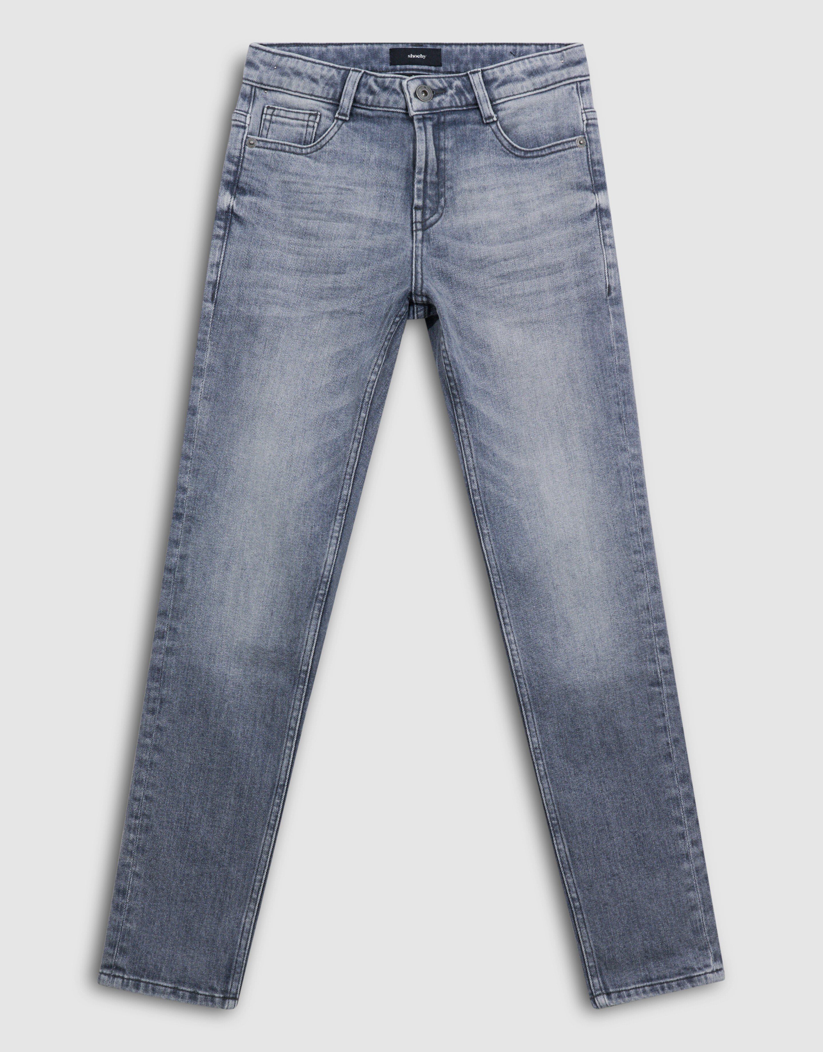 Regular Fit Jeans Grijs SHOEBY BOYS