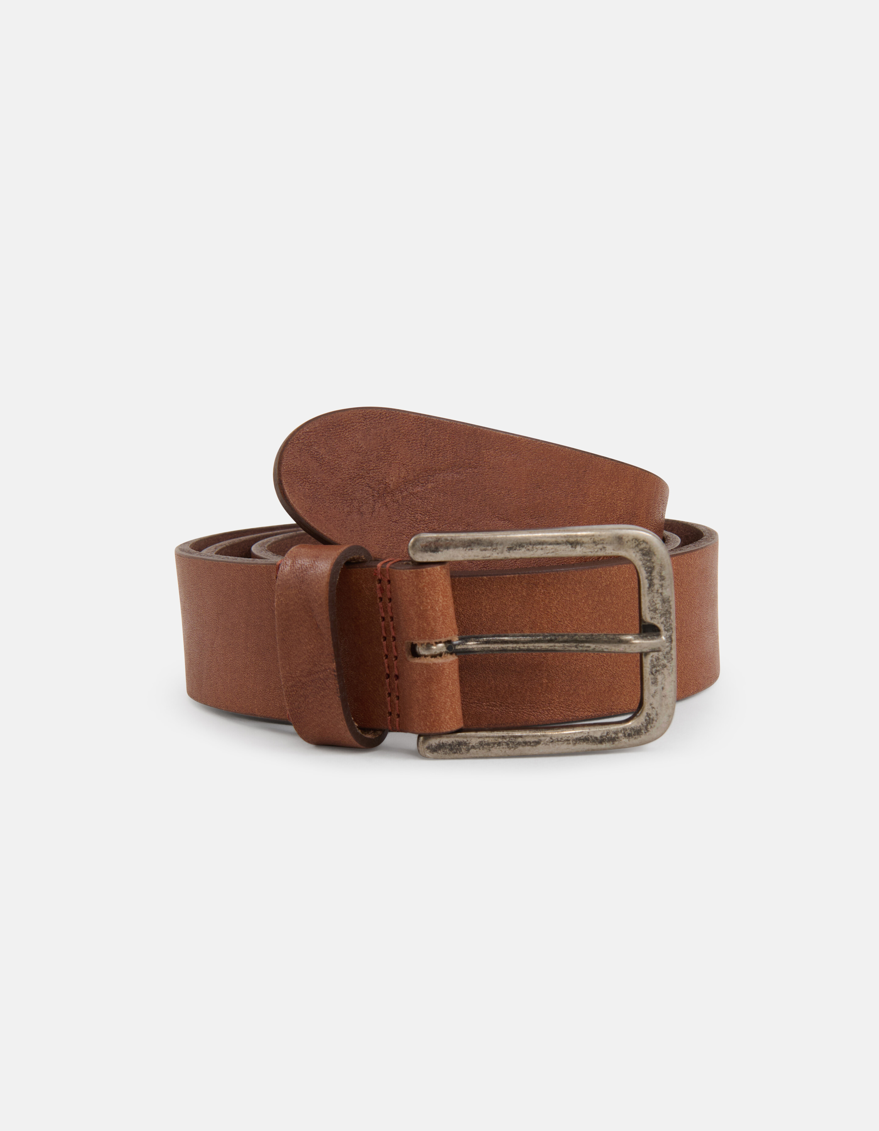 Leren Riem Bruin SHOEBY ACCESSOIRES