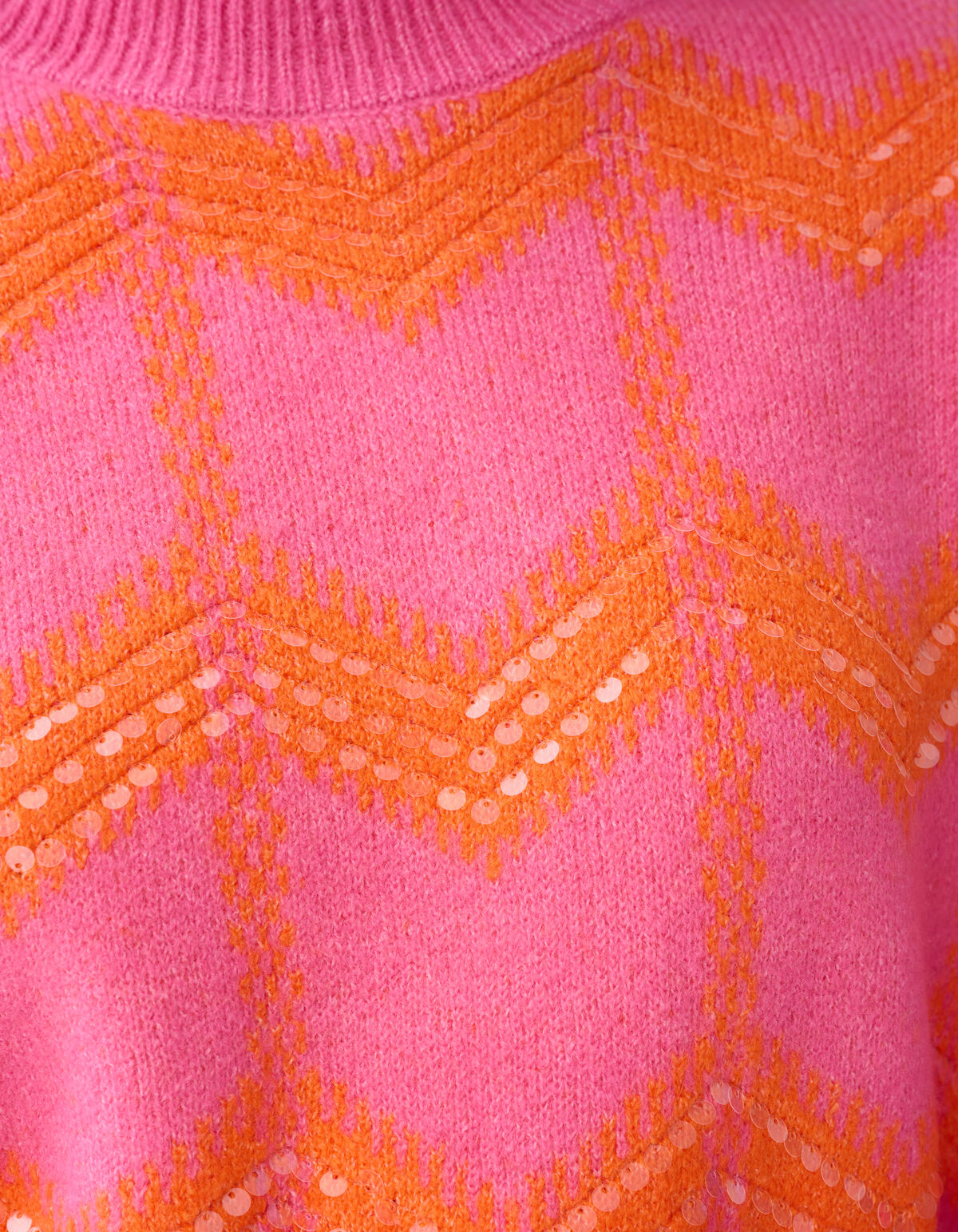 Sequin Dames Trui Roze By Furmey SHOEBY WOMEN