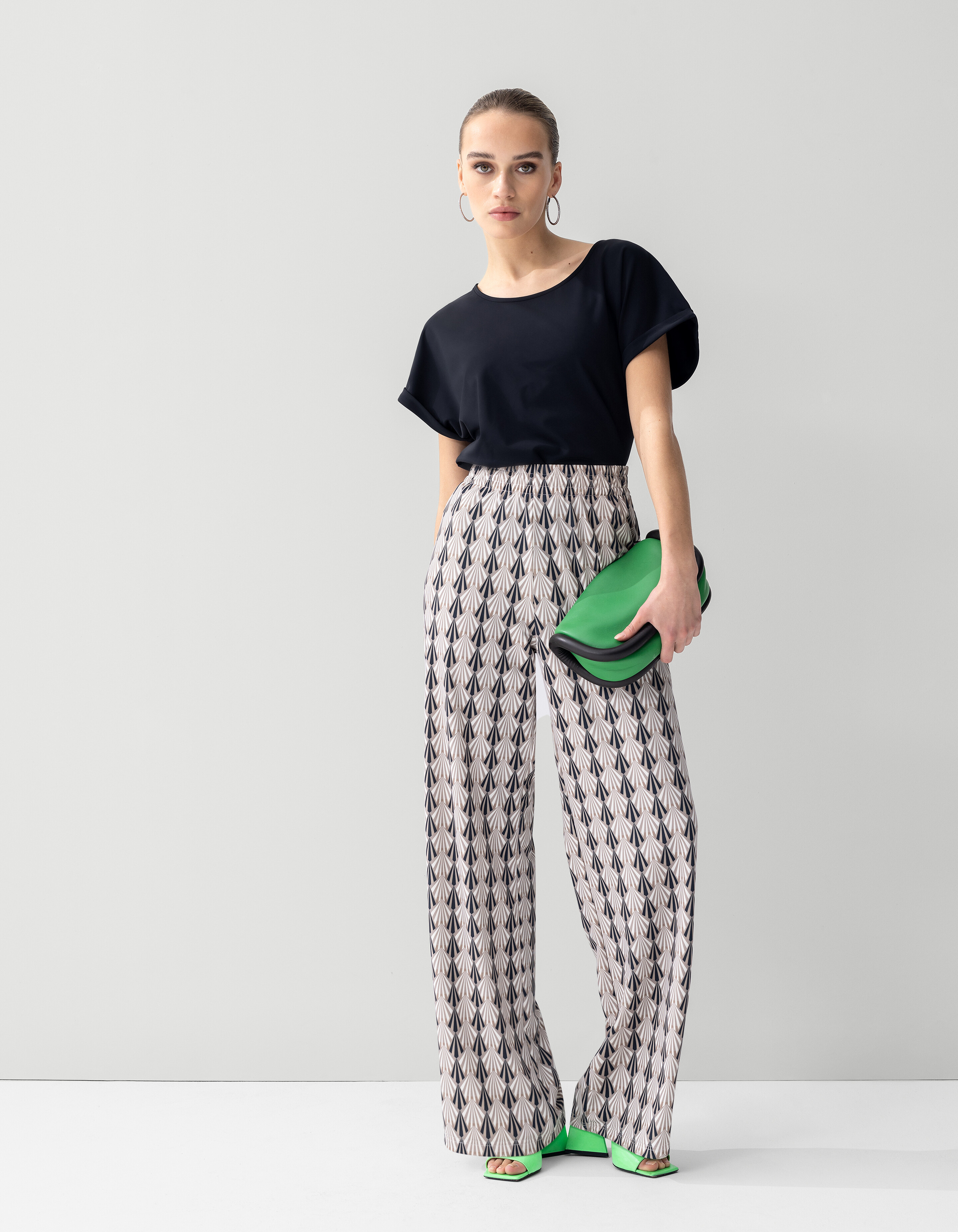 Printed Travel Pantalon By Mieke SHOEBY WOMEN