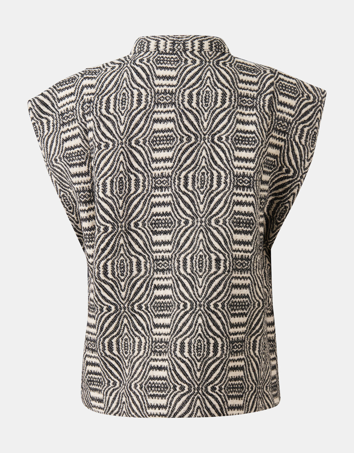 Jacquard Gilet Zwart SHOEBY GIRLS