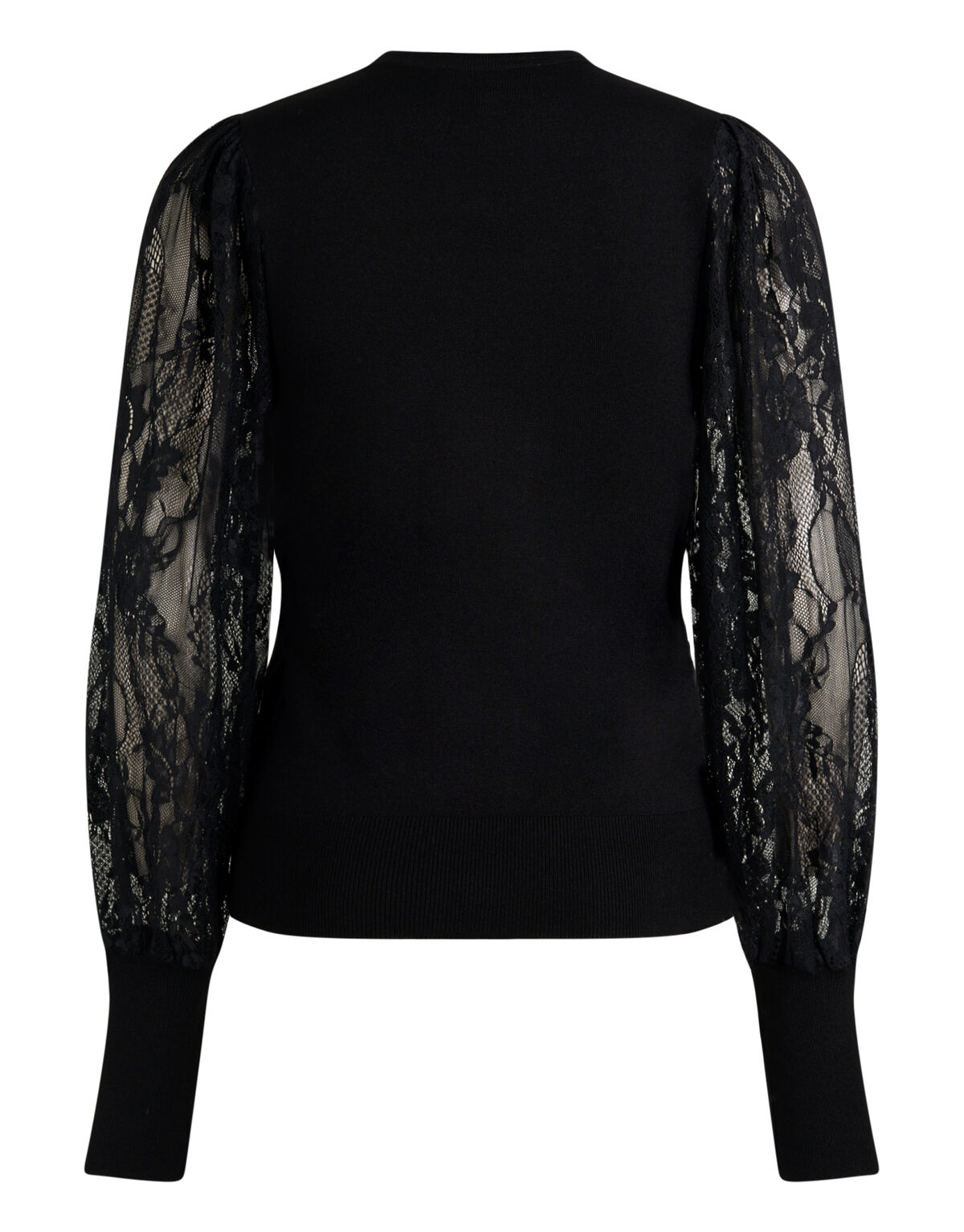 Kanten Knit Trui Zwart SHOEBY WOMEN