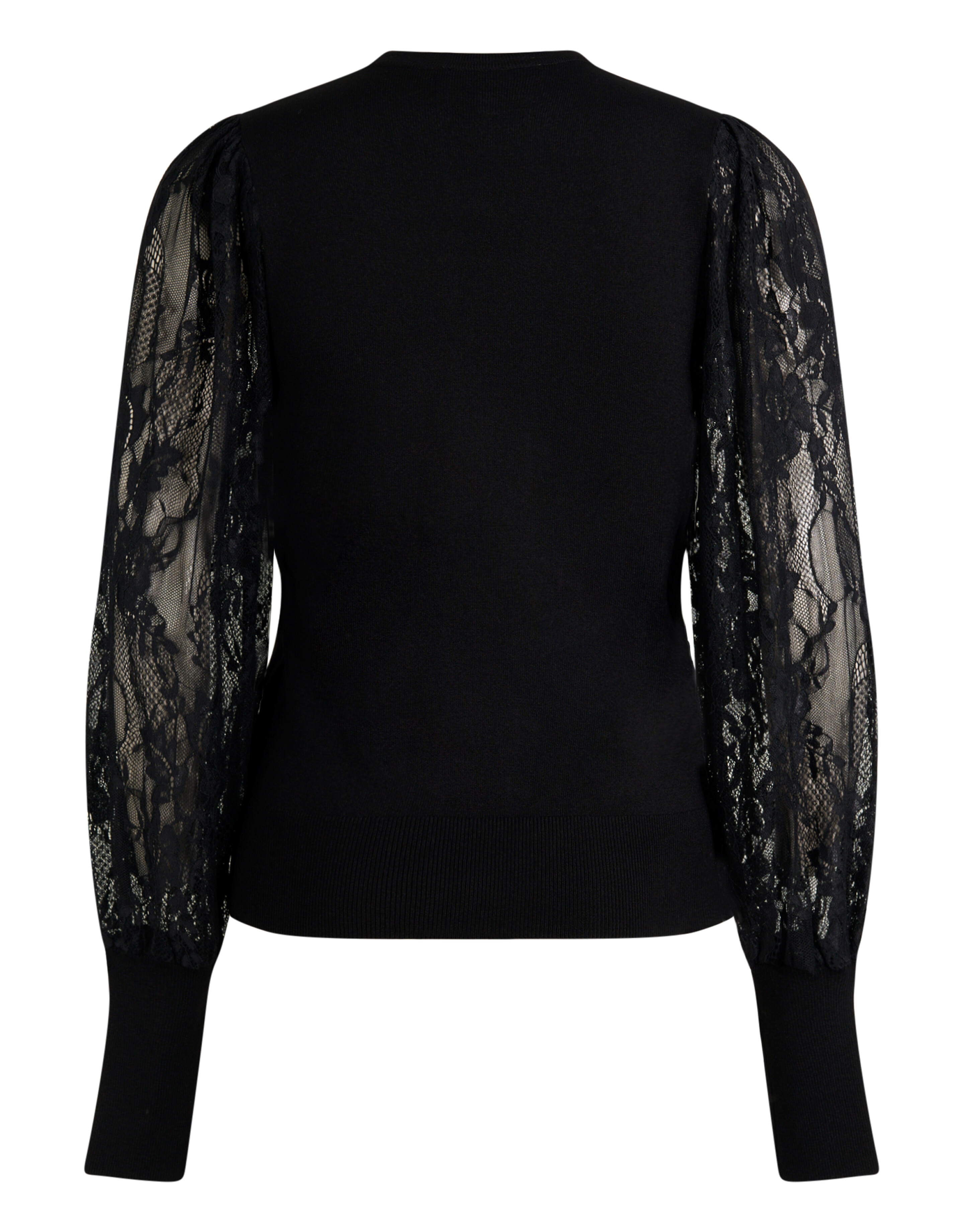 Kanten Knit Trui Zwart SHOEBY WOMEN