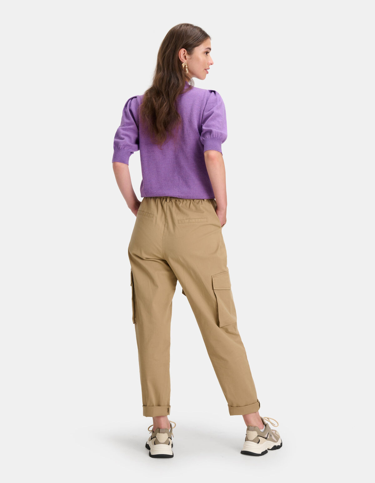 Pofmouwen Top Paars SHOEBY WOMEN