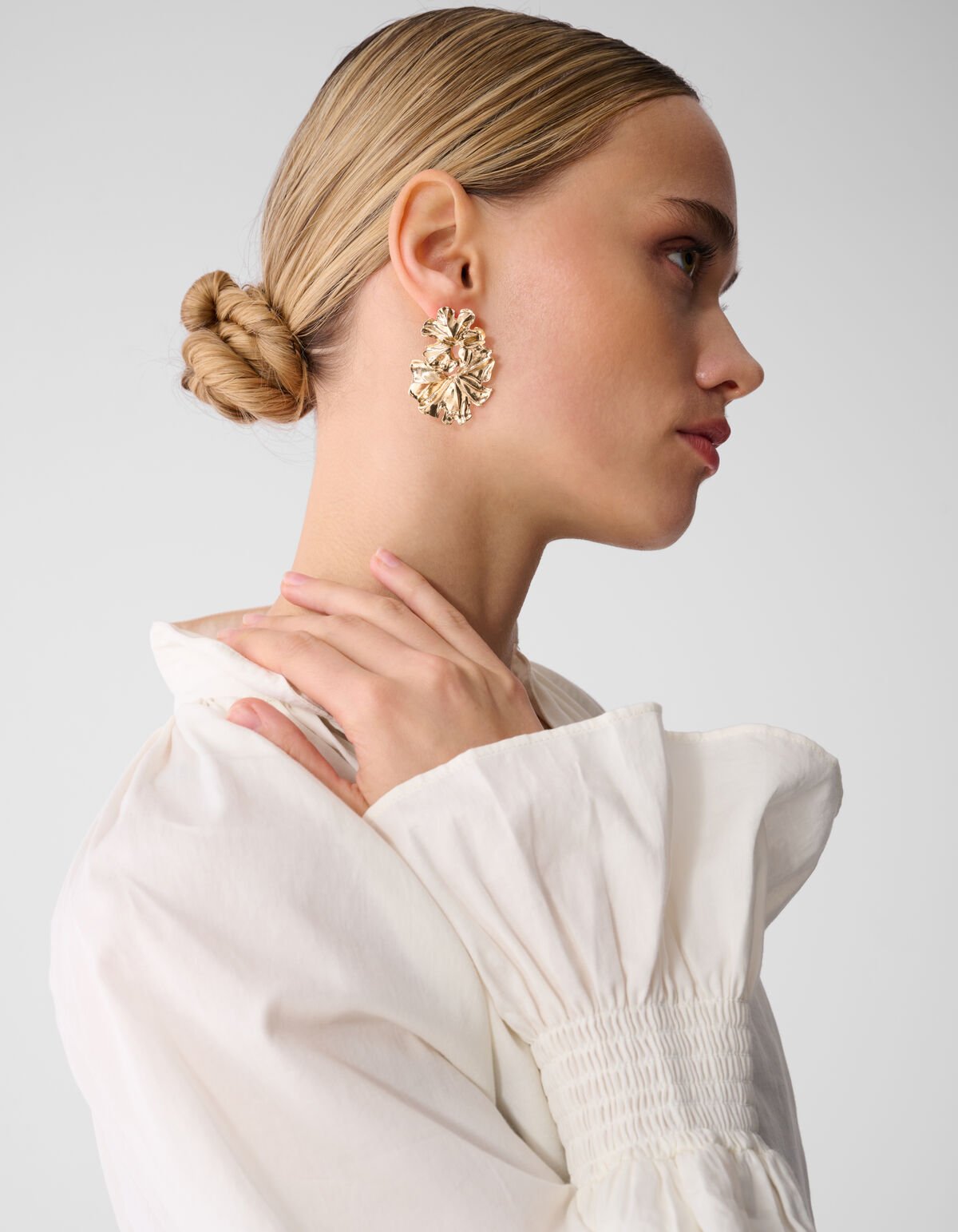 Hammerd Flower Oorbellen Goud SHOEBY ACCESSOIRES